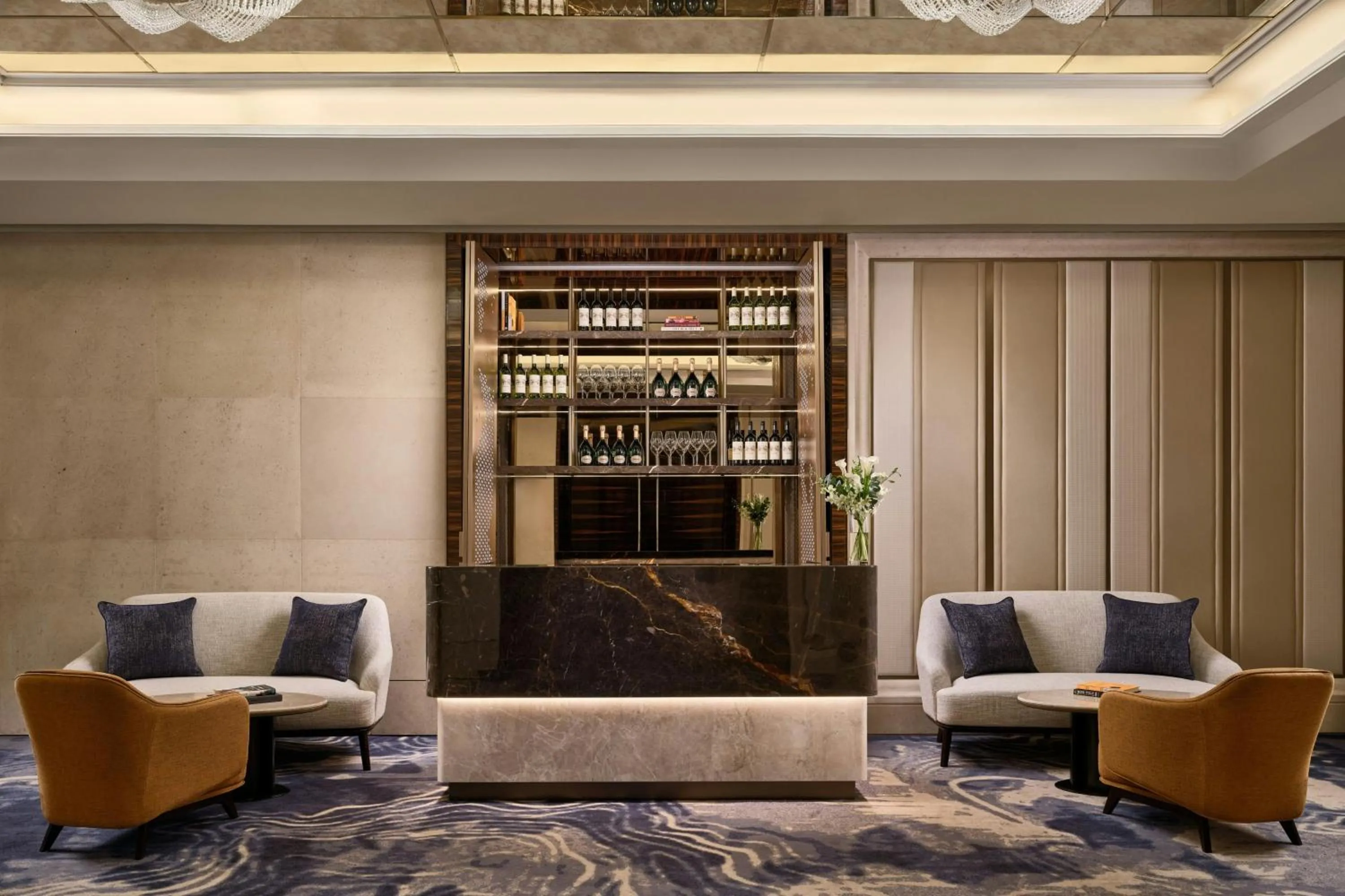 Lounge or bar in The St Regis Singapore, Newly Renovated