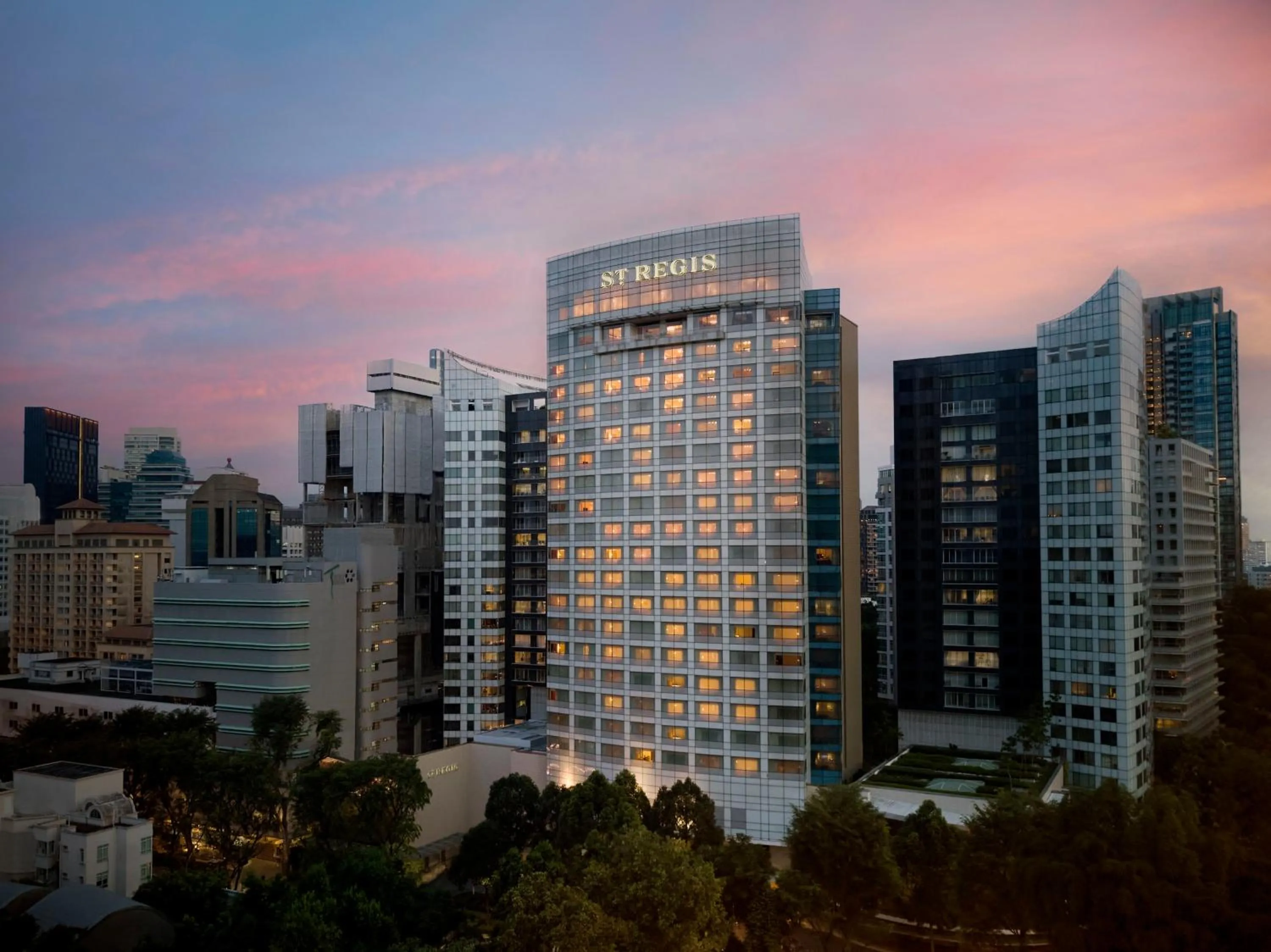 Property building in The St. Regis Singapore