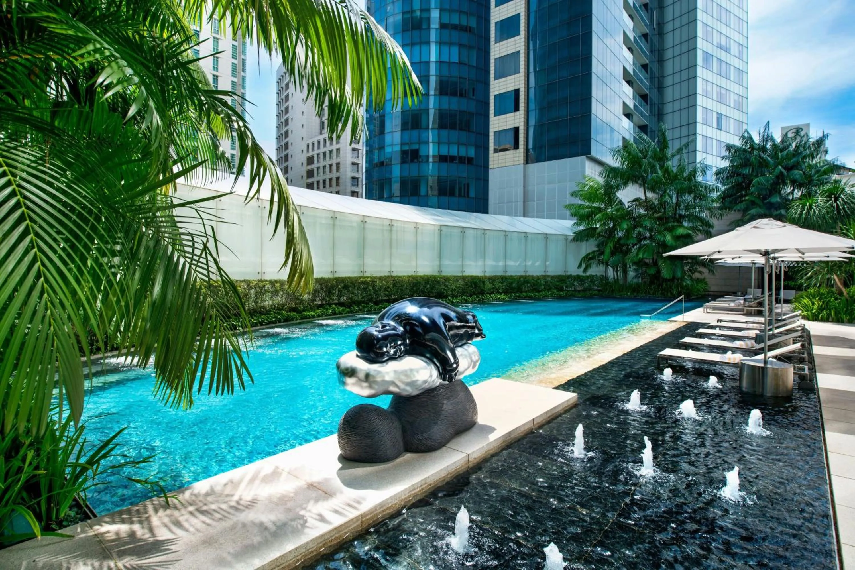 Swimming pool in The St. Regis Singapore