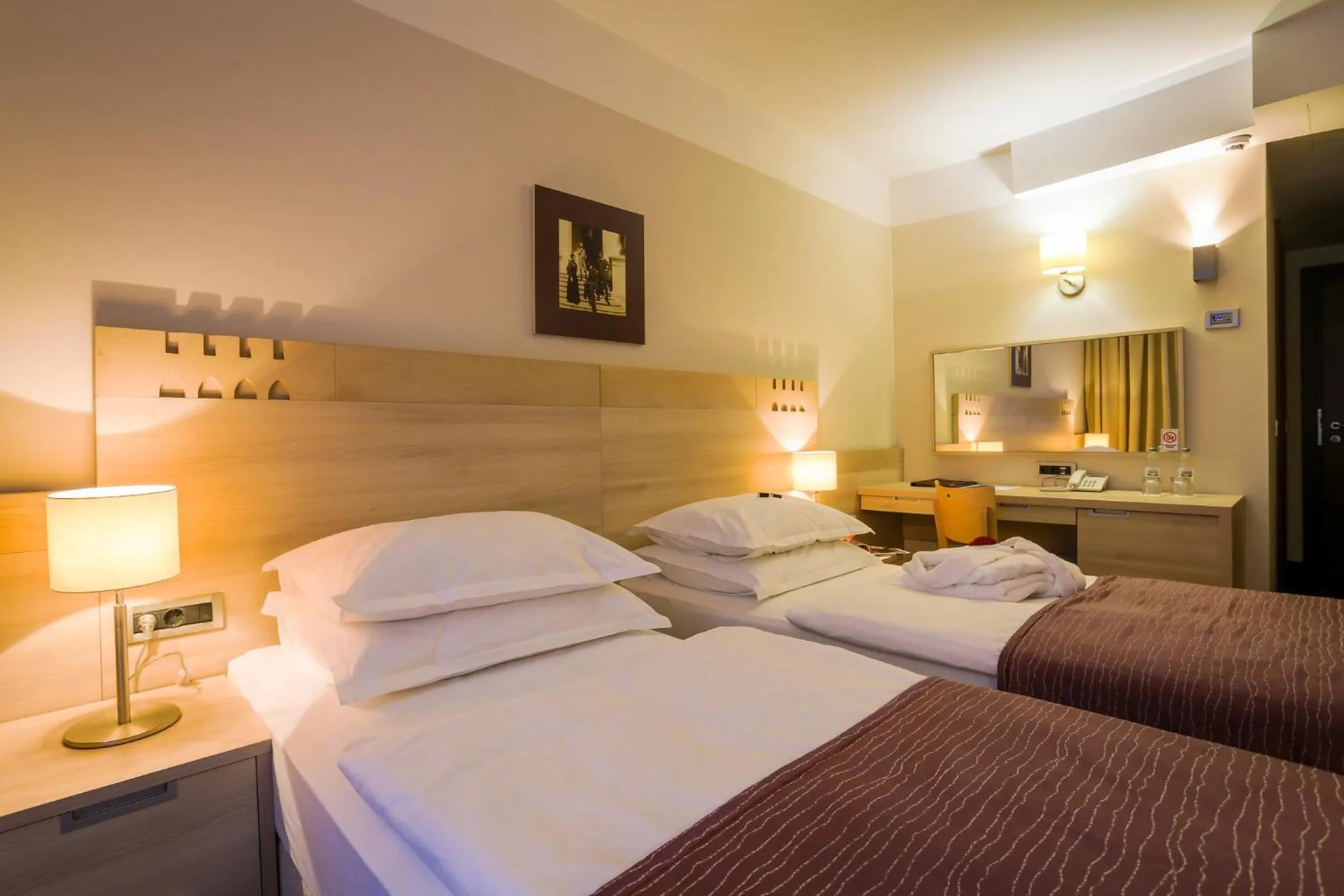 Bedroom, Bed in Hotel Trakošćan