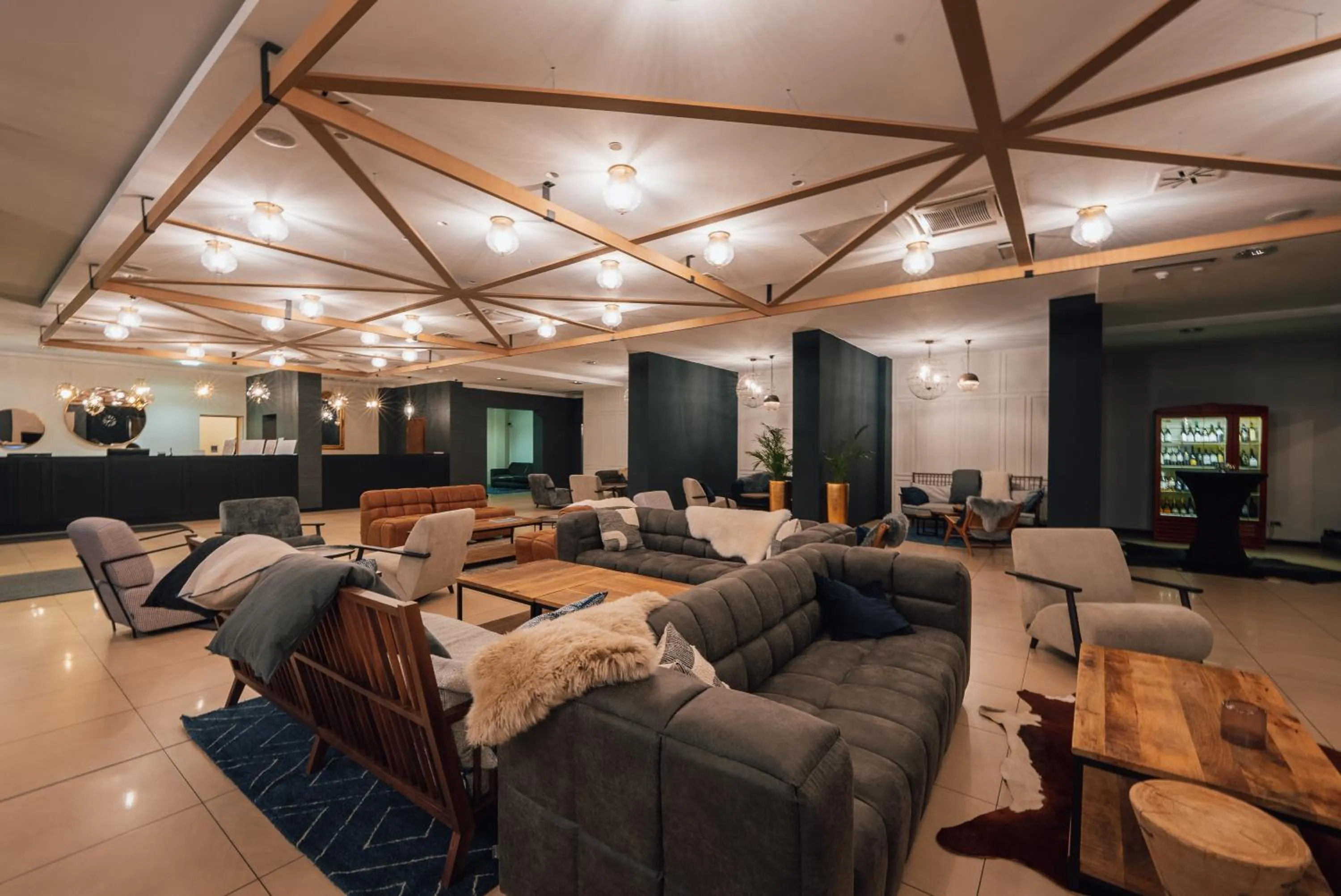 Seating area in Hotel Trakošćan