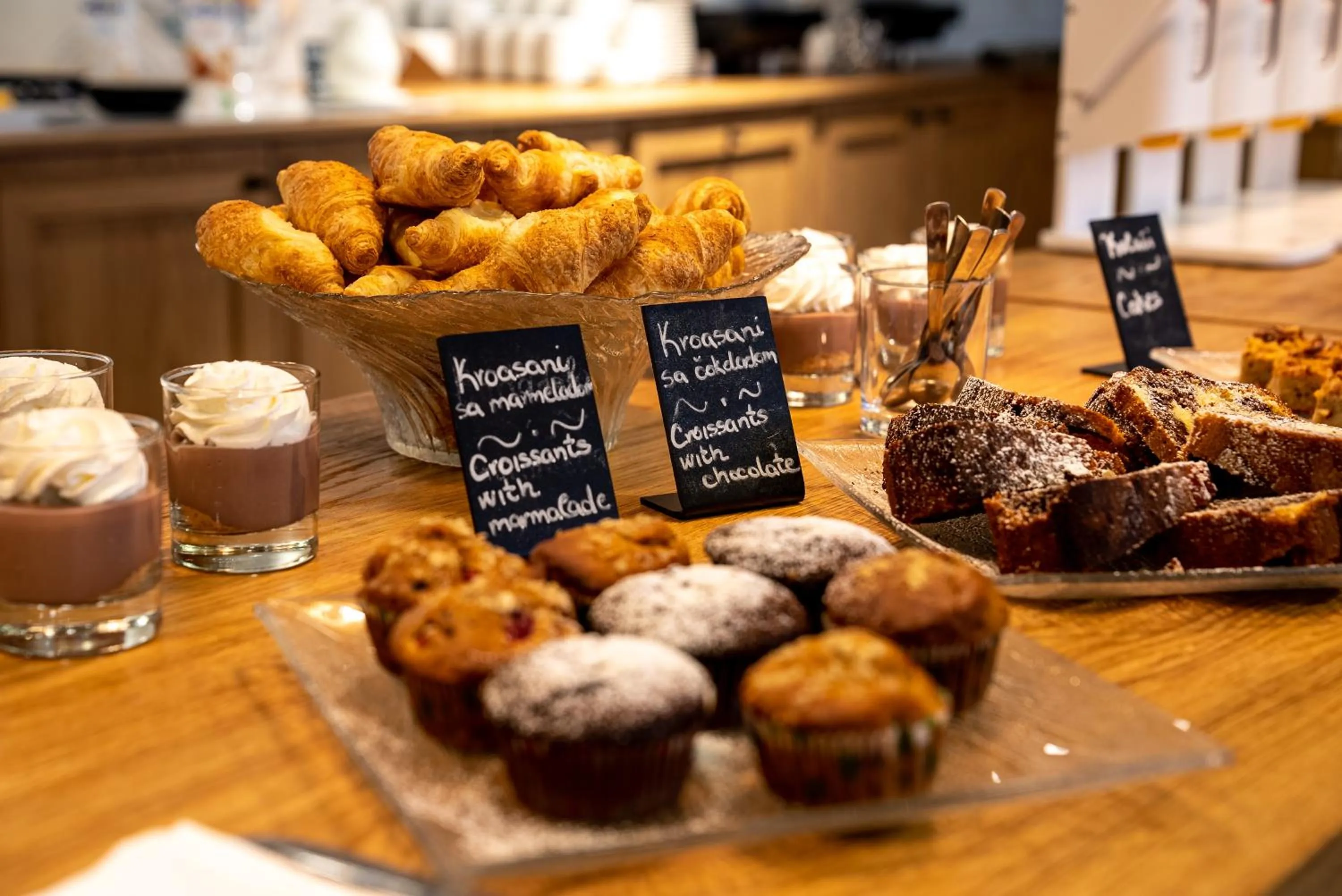 Buffet breakfast in Hotel Trakošćan
