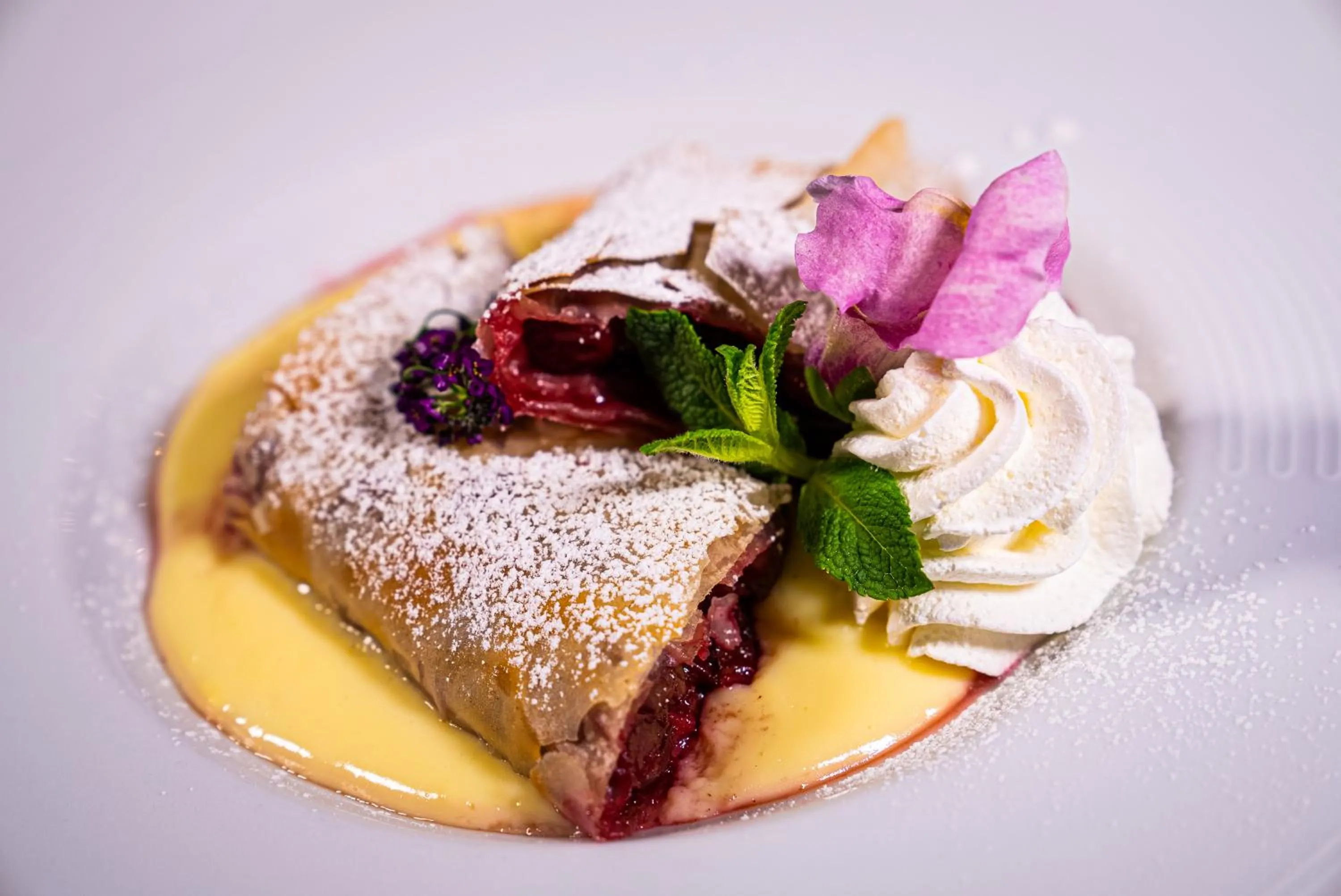 Food in Hotel Trakošćan