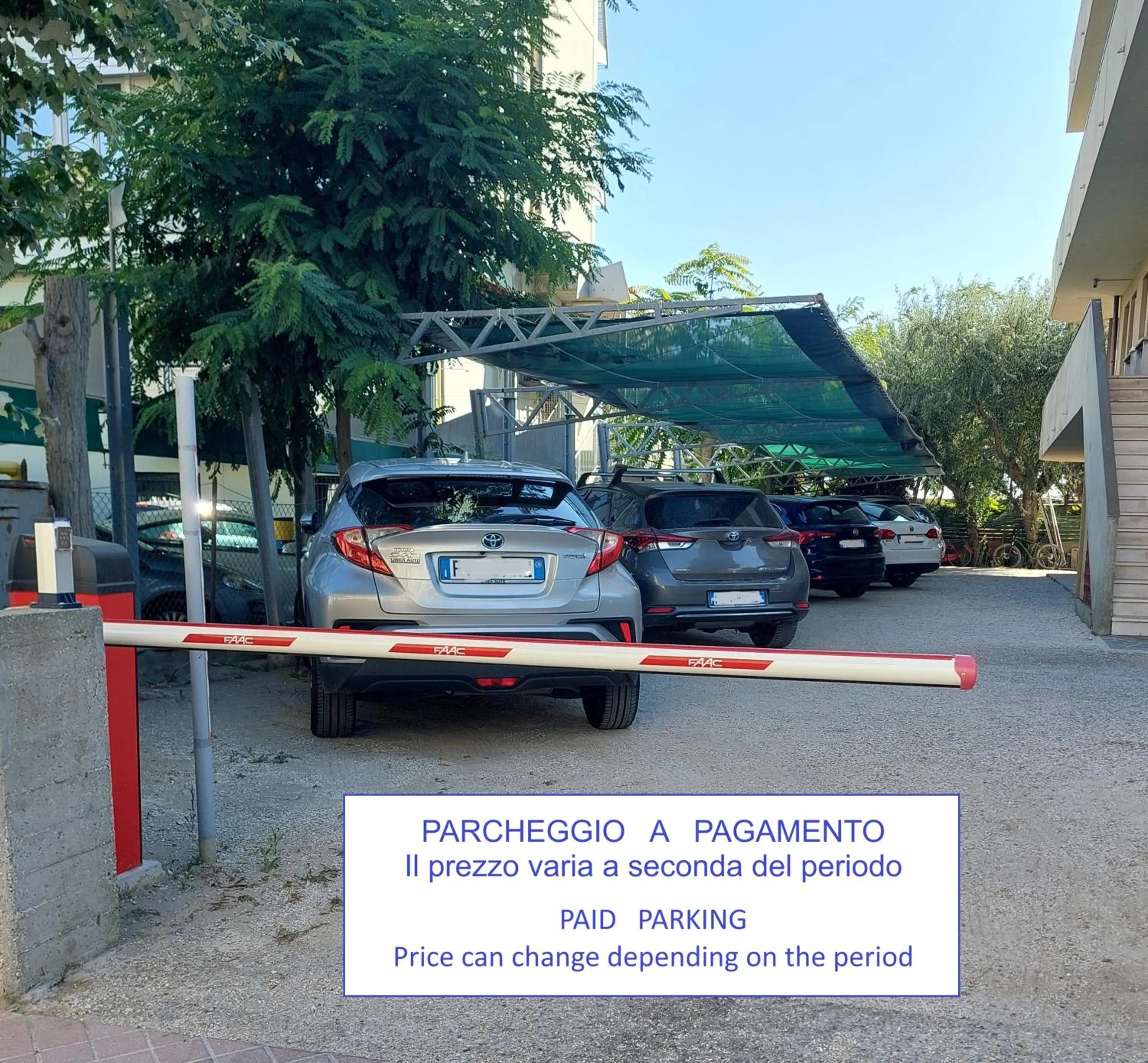 Parking in Hotel Astor B&B