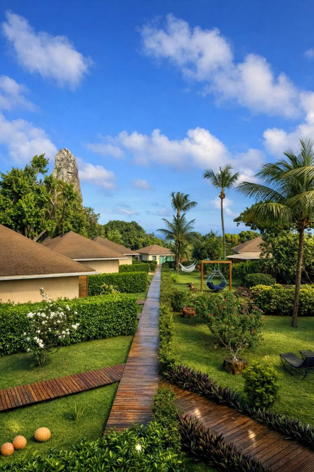 Bird's eye view in Pousada Lua Bela