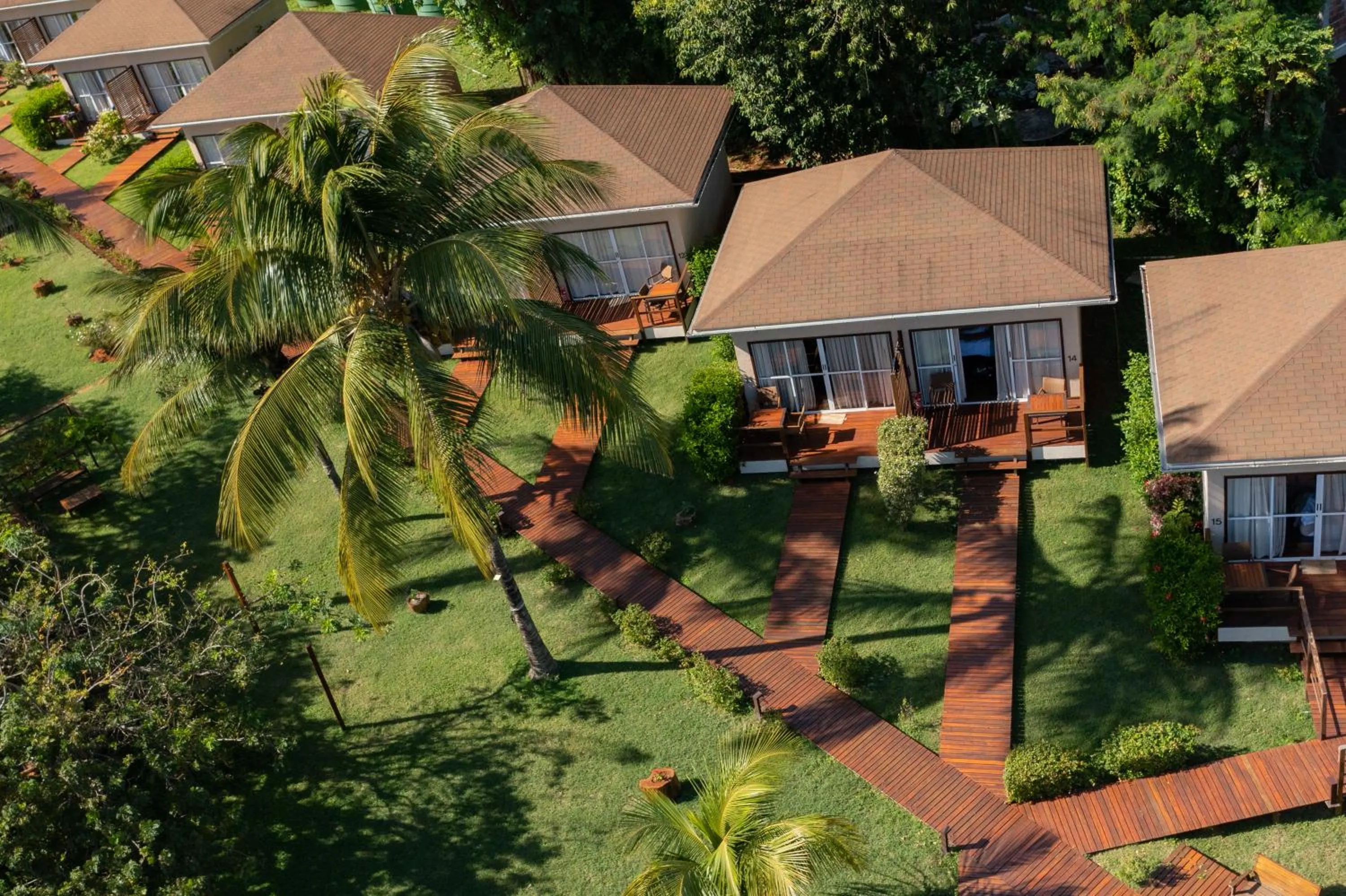 Bird's eye view in Pousada Lua Bela