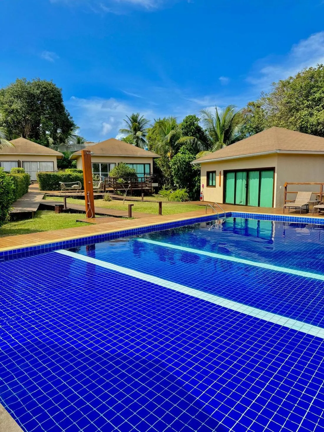 Swimming pool in Pousada Lua Bela
