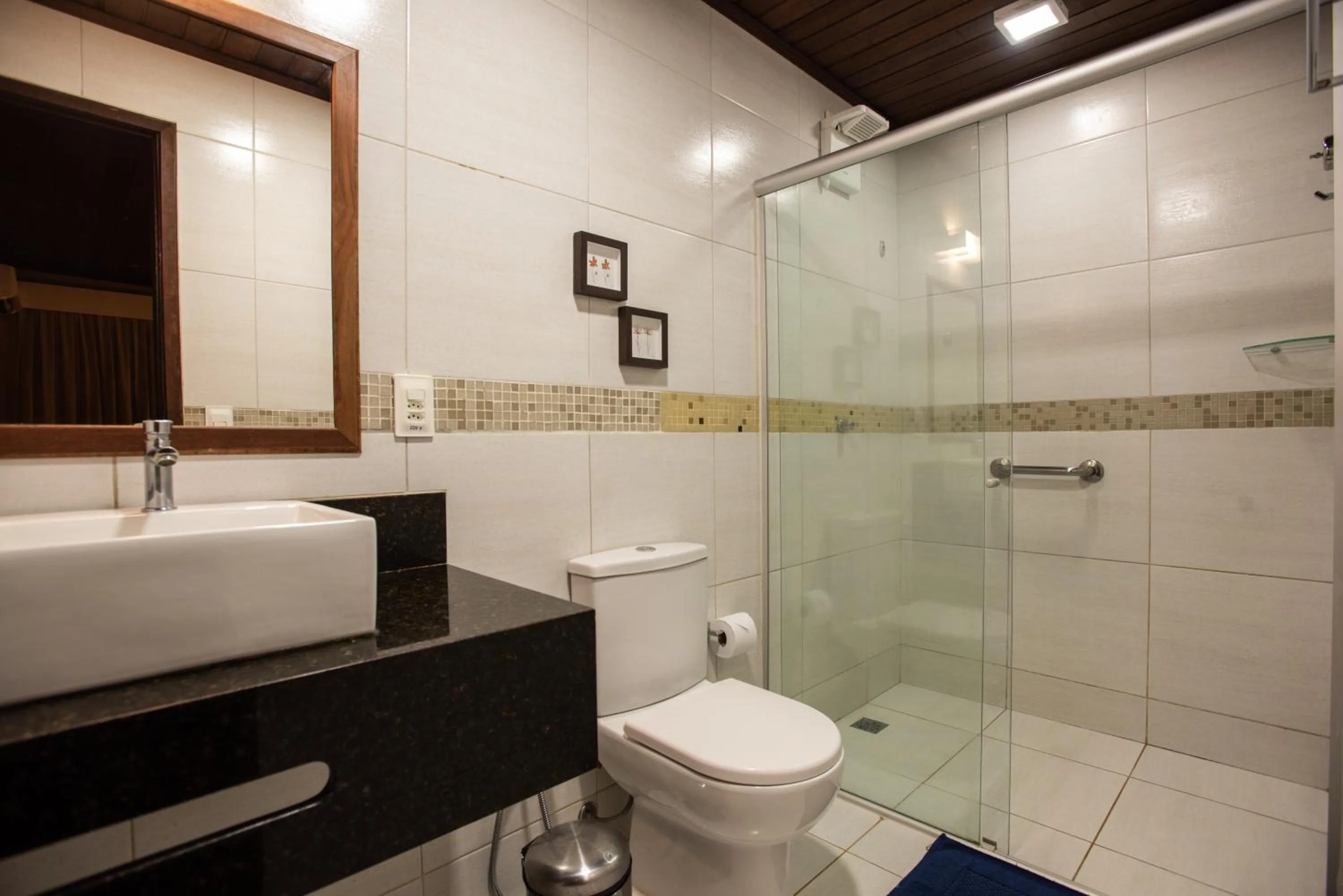 Bathroom in Pousada Lua Bela