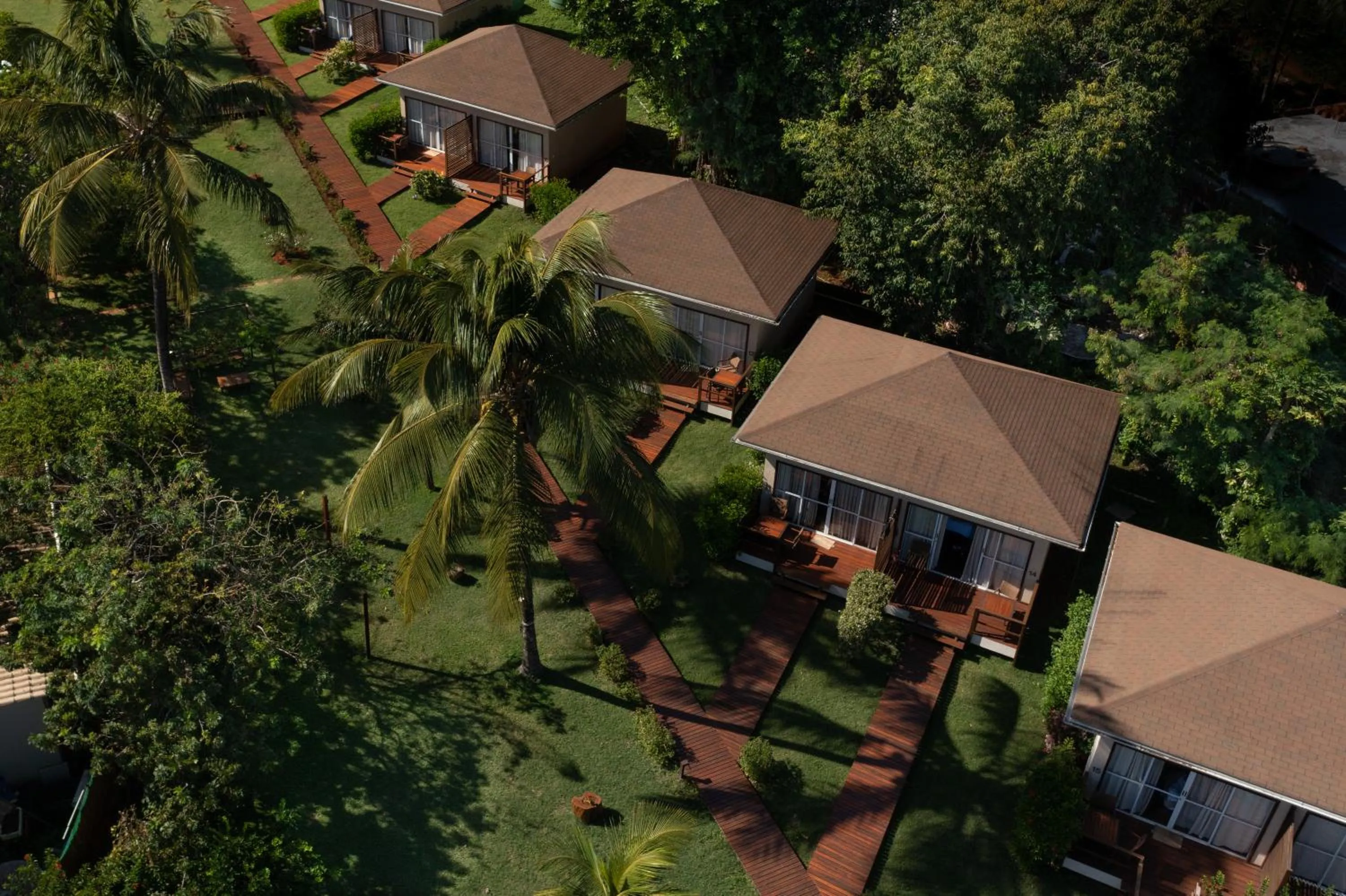 Bird's eye view in Pousada Lua Bela