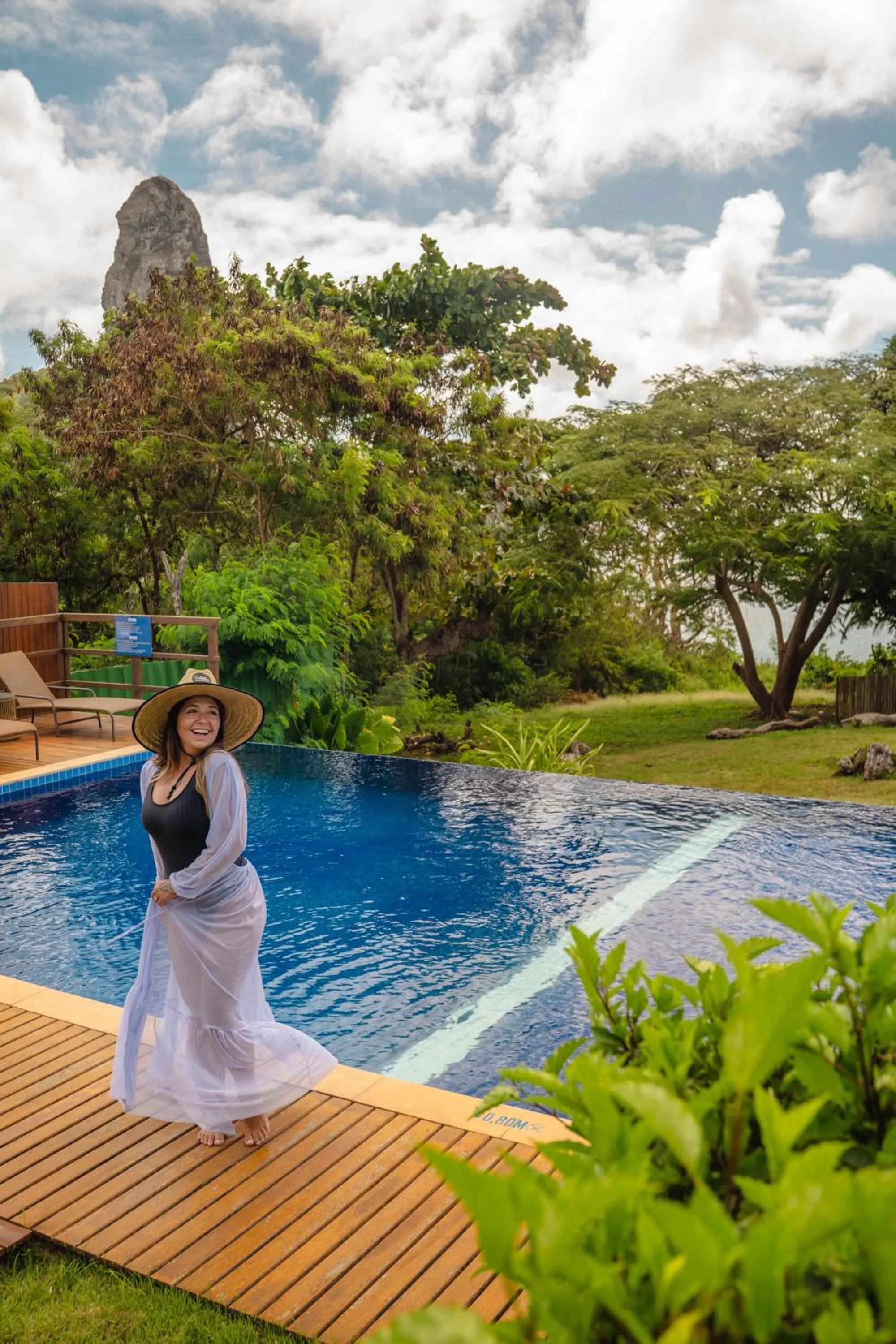 Garden in Pousada Lua Bela