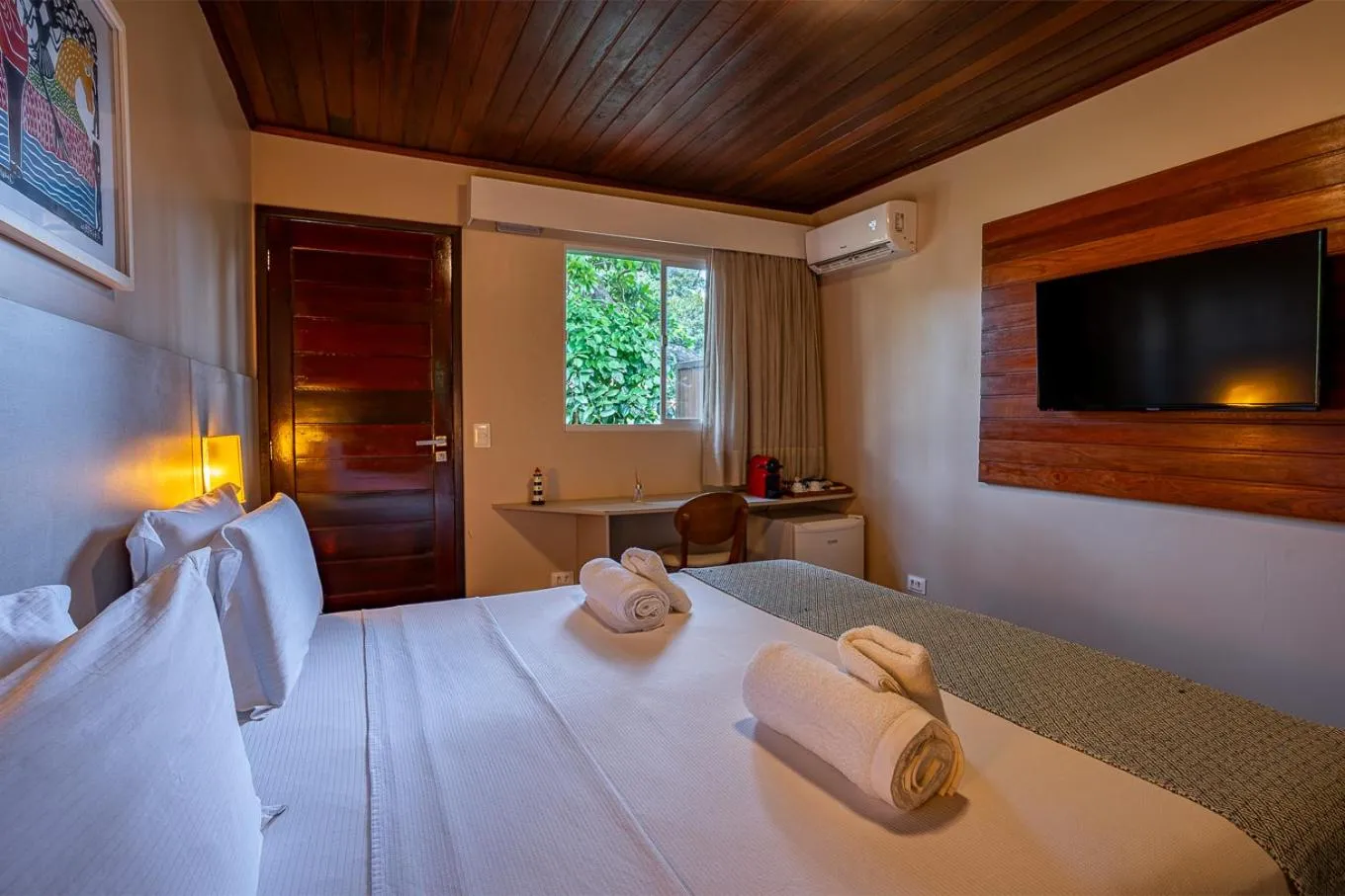 Bedroom, Bed in Pousada Lua Bela