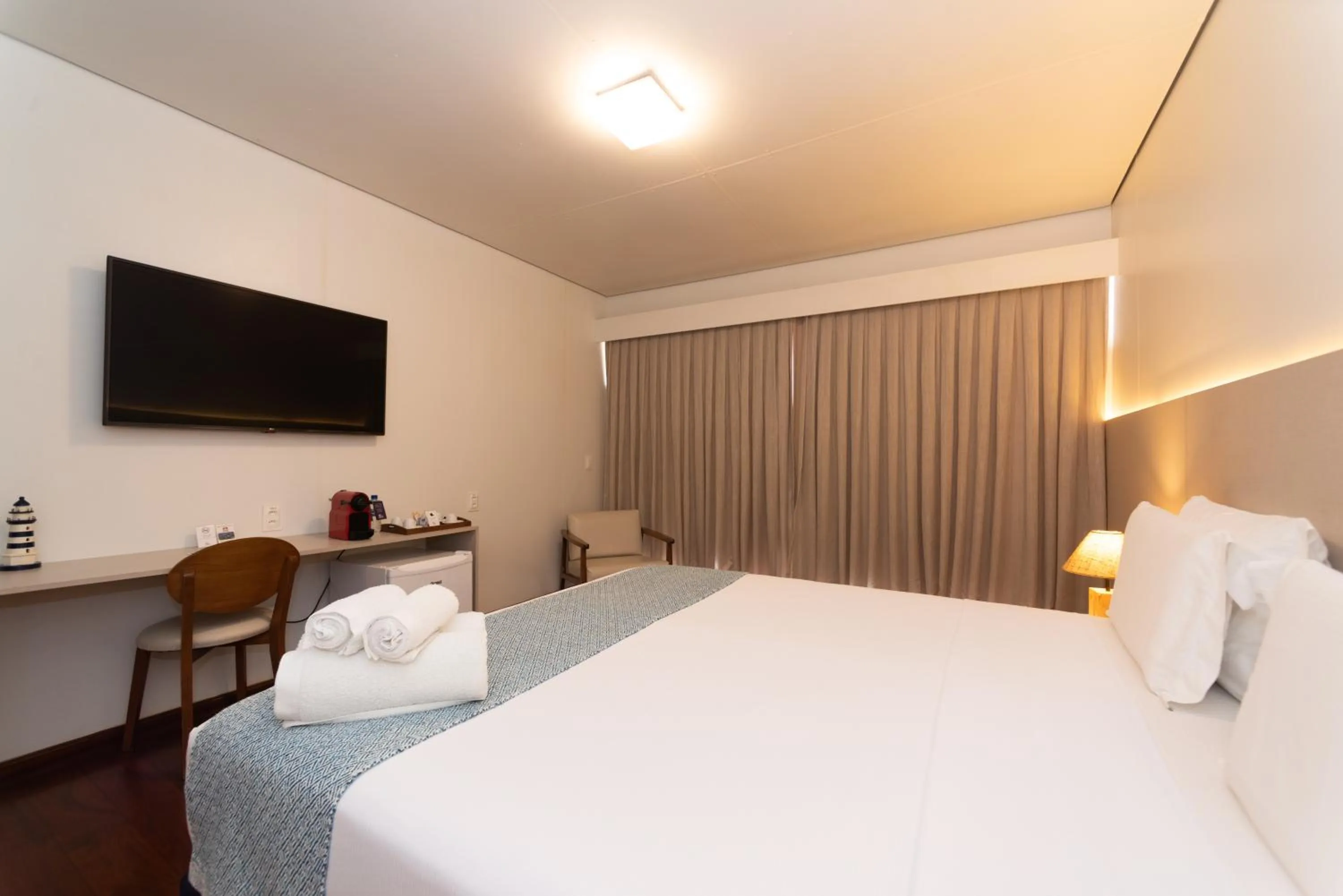 Bed in Pousada Lua Bela