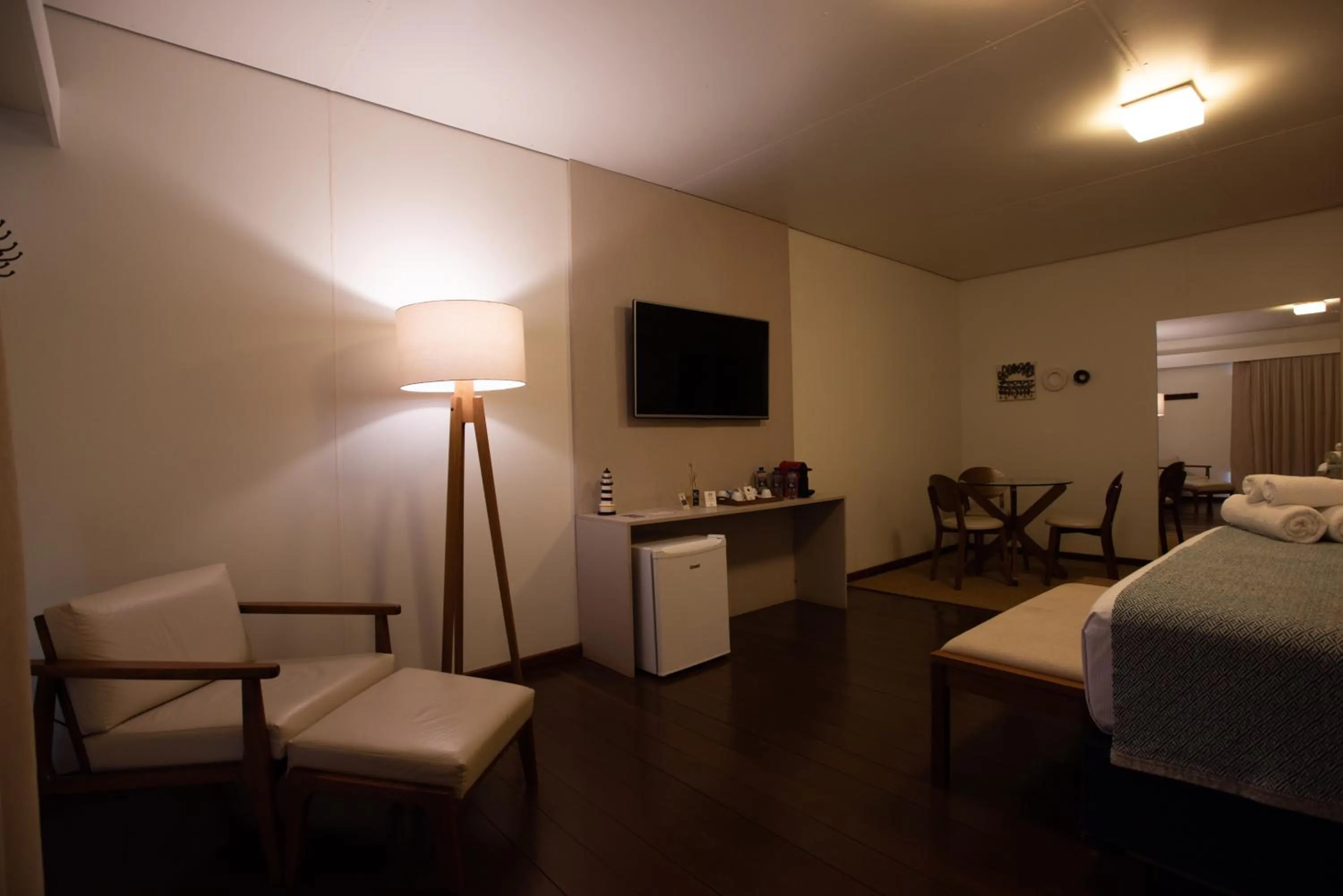 Bed in Pousada Lua Bela