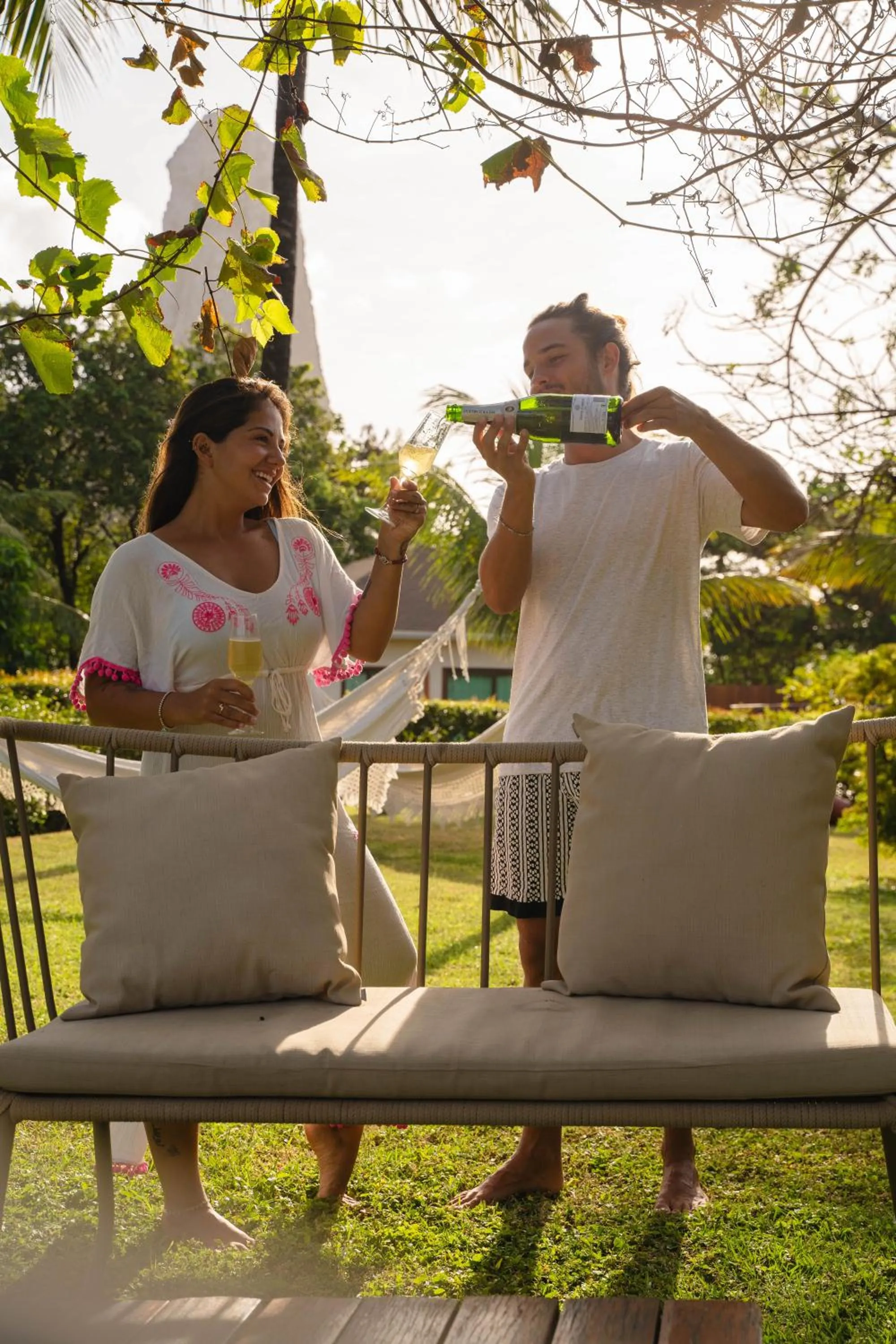 Garden in Pousada Lua Bela