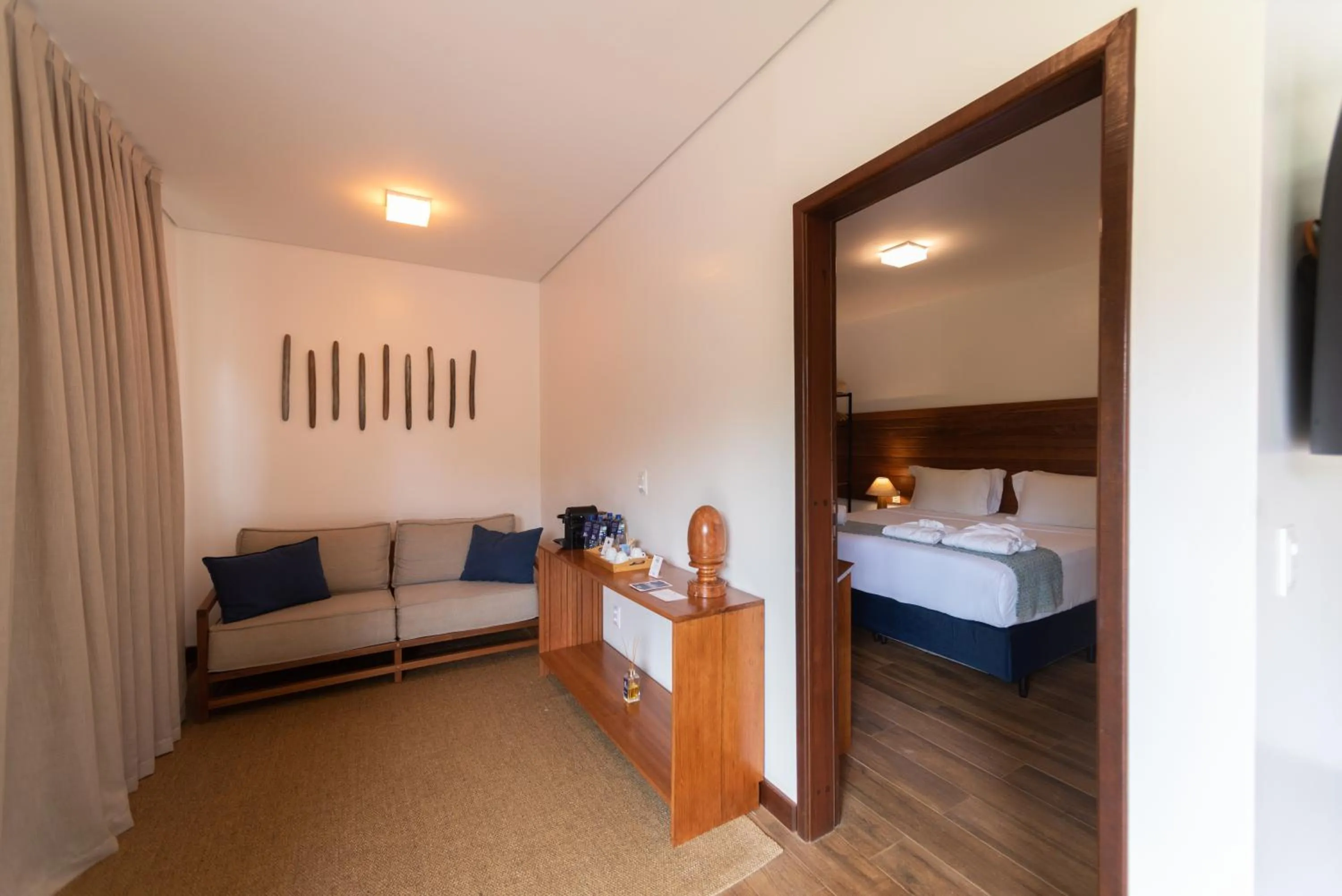 Photo of the whole room, Bed in Pousada Lua Bela