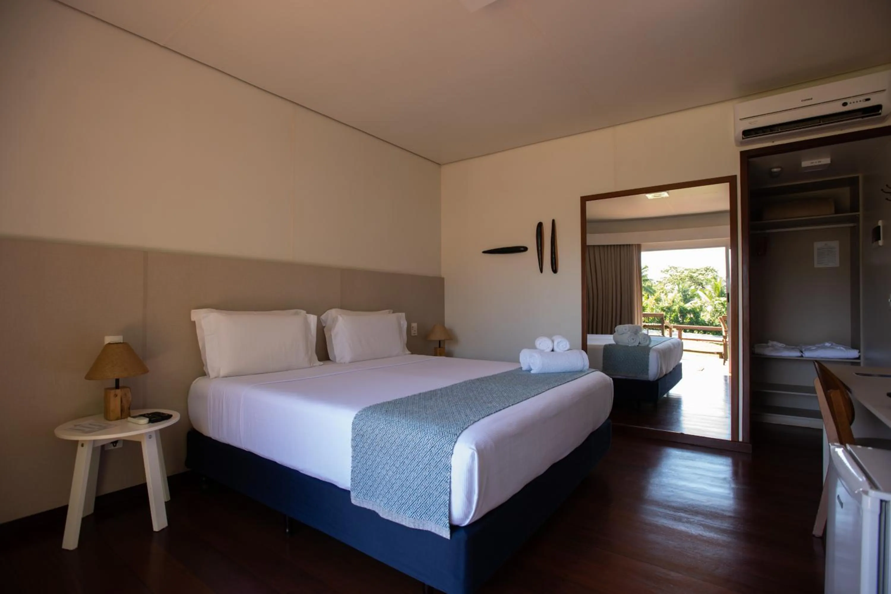 Bed in Pousada Lua Bela