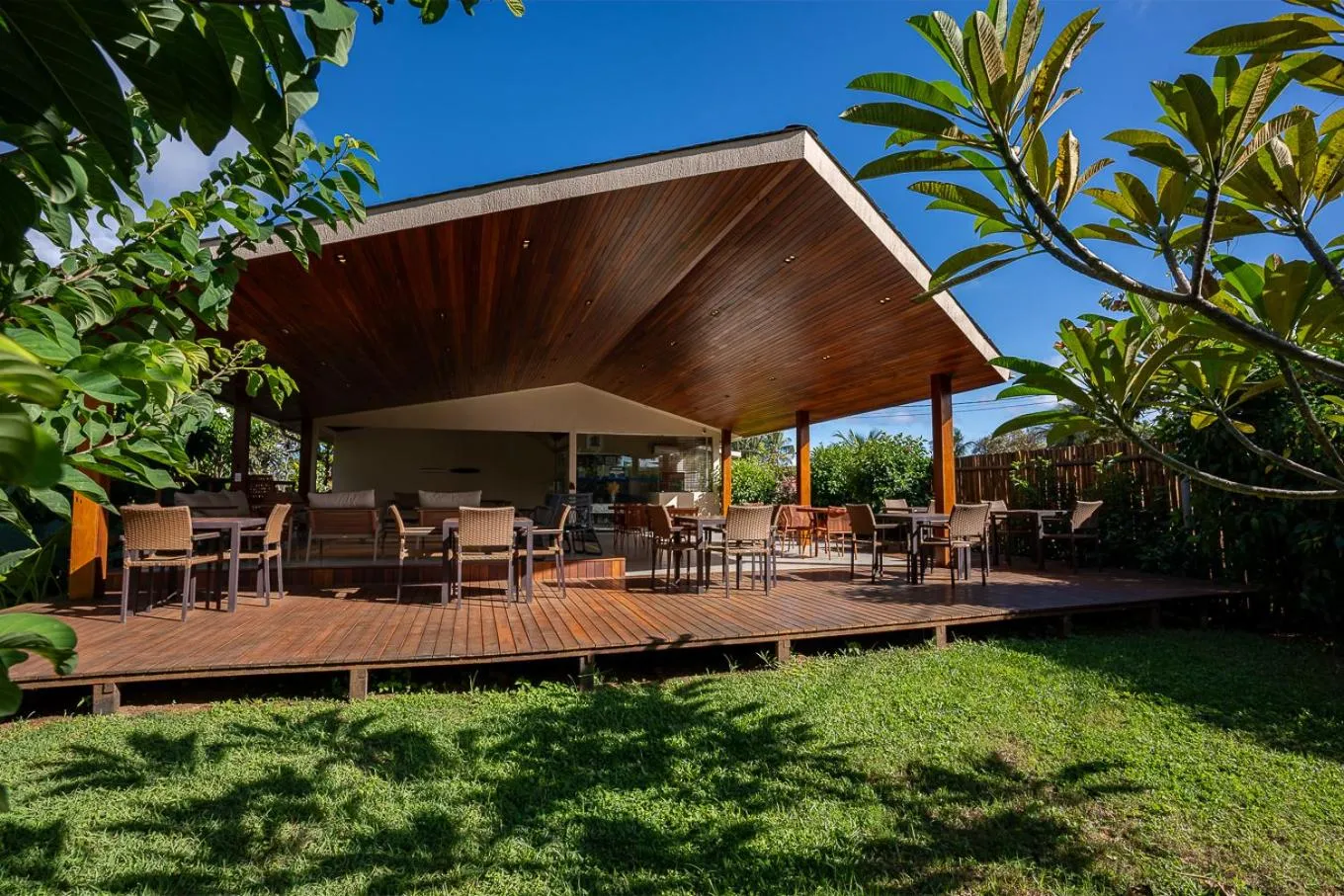 Balcony/Terrace in Pousada Lua Bela