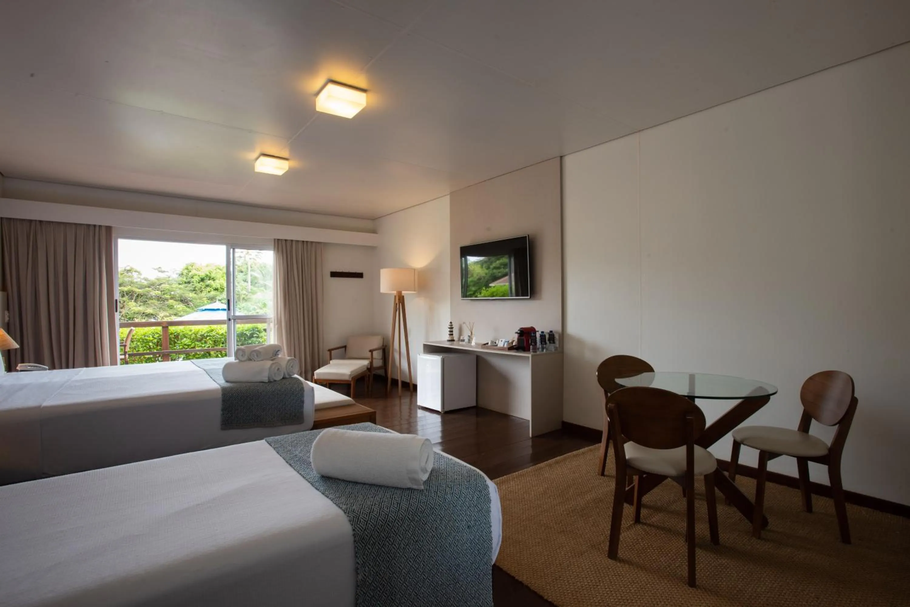 Bed in Pousada Lua Bela