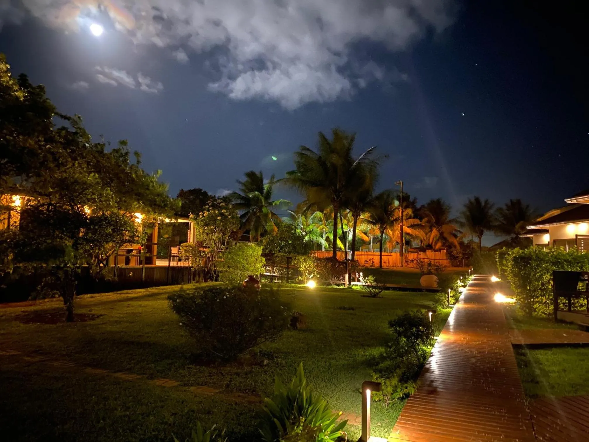 Garden in Pousada Lua Bela