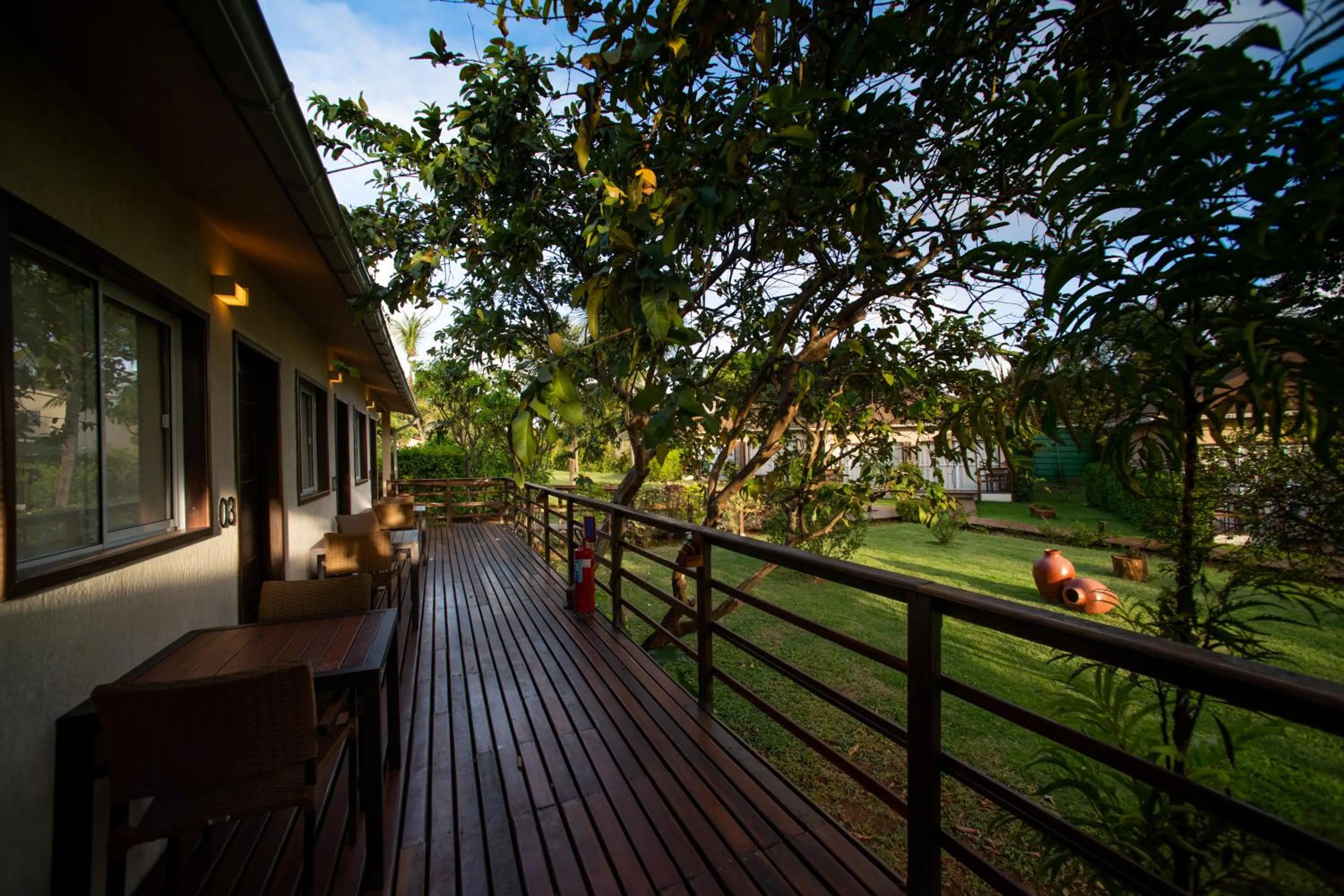 Garden in Pousada Lua Bela