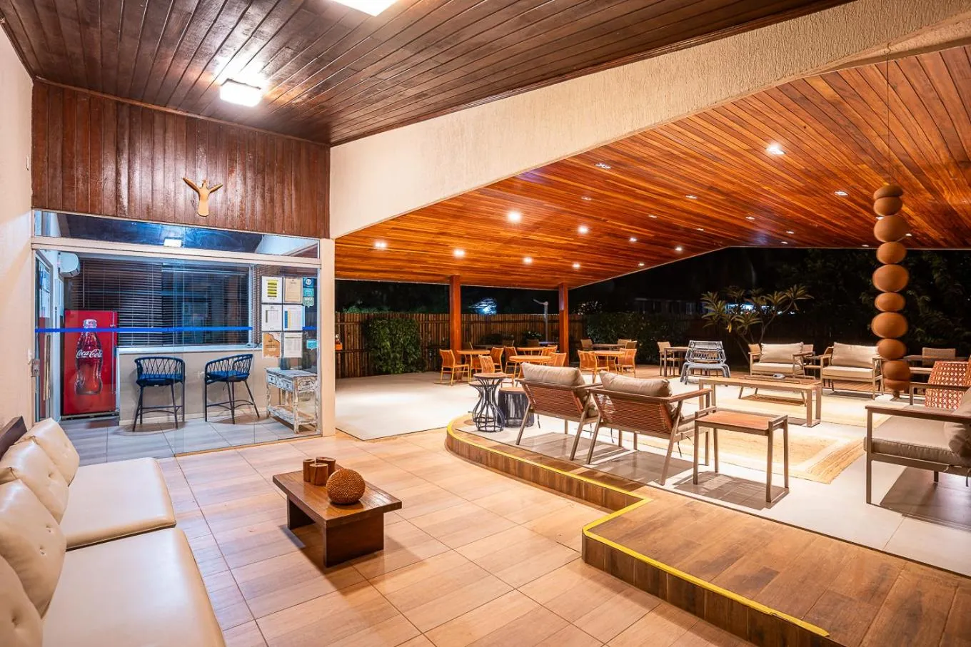 Balcony/Terrace in Pousada Lua Bela