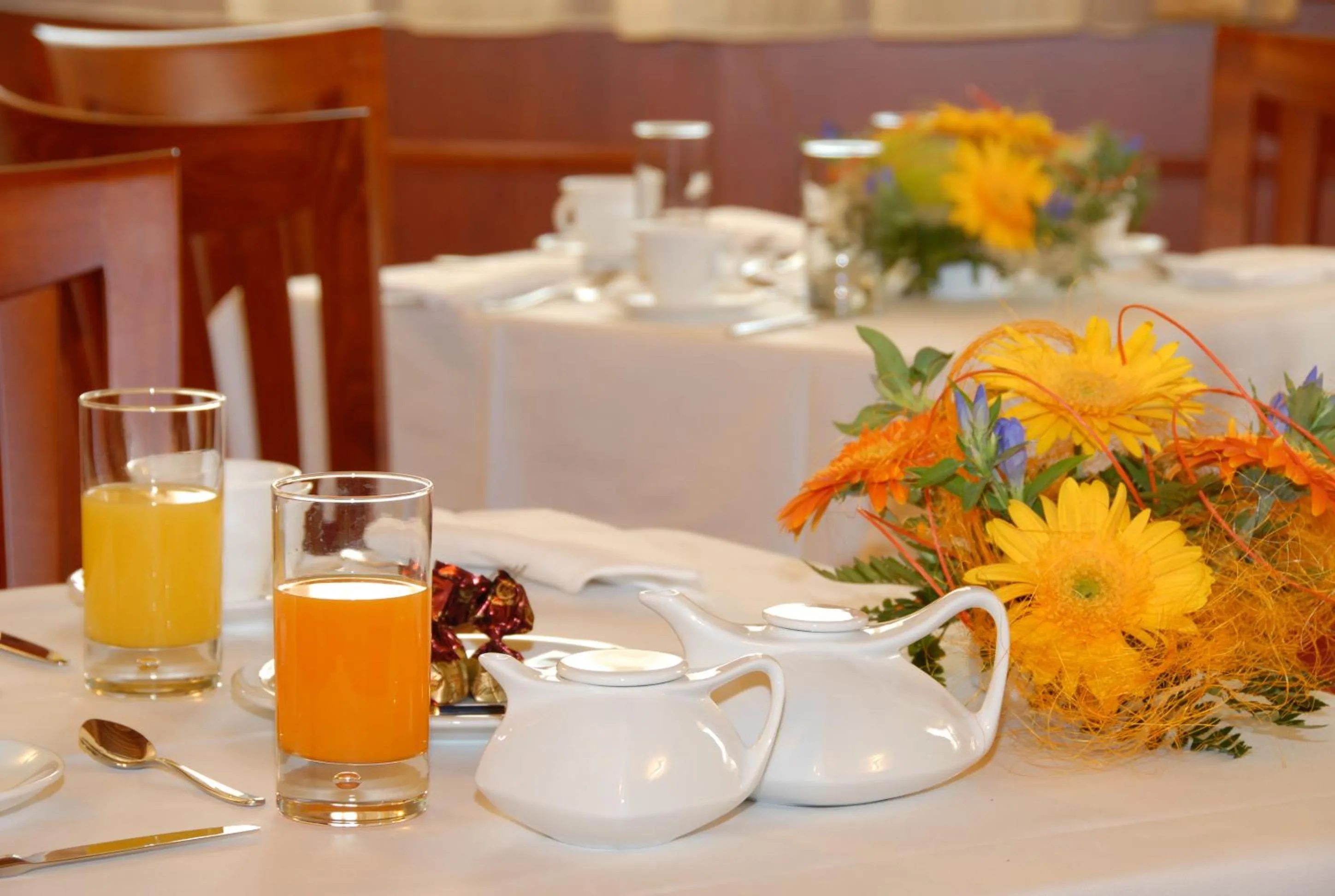 Food and drinks in Villa Aretusi