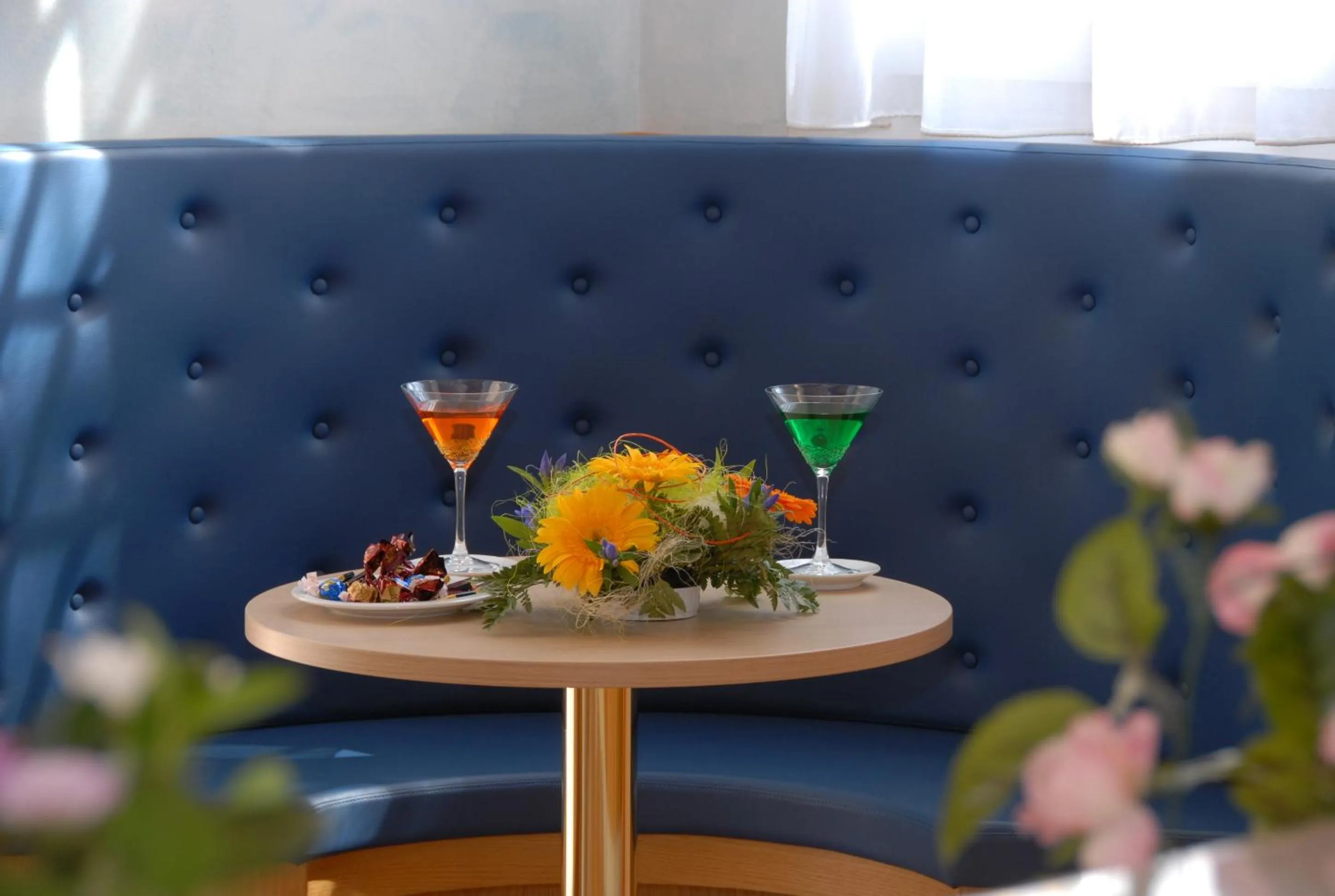 Lounge or bar in Villa Aretusi