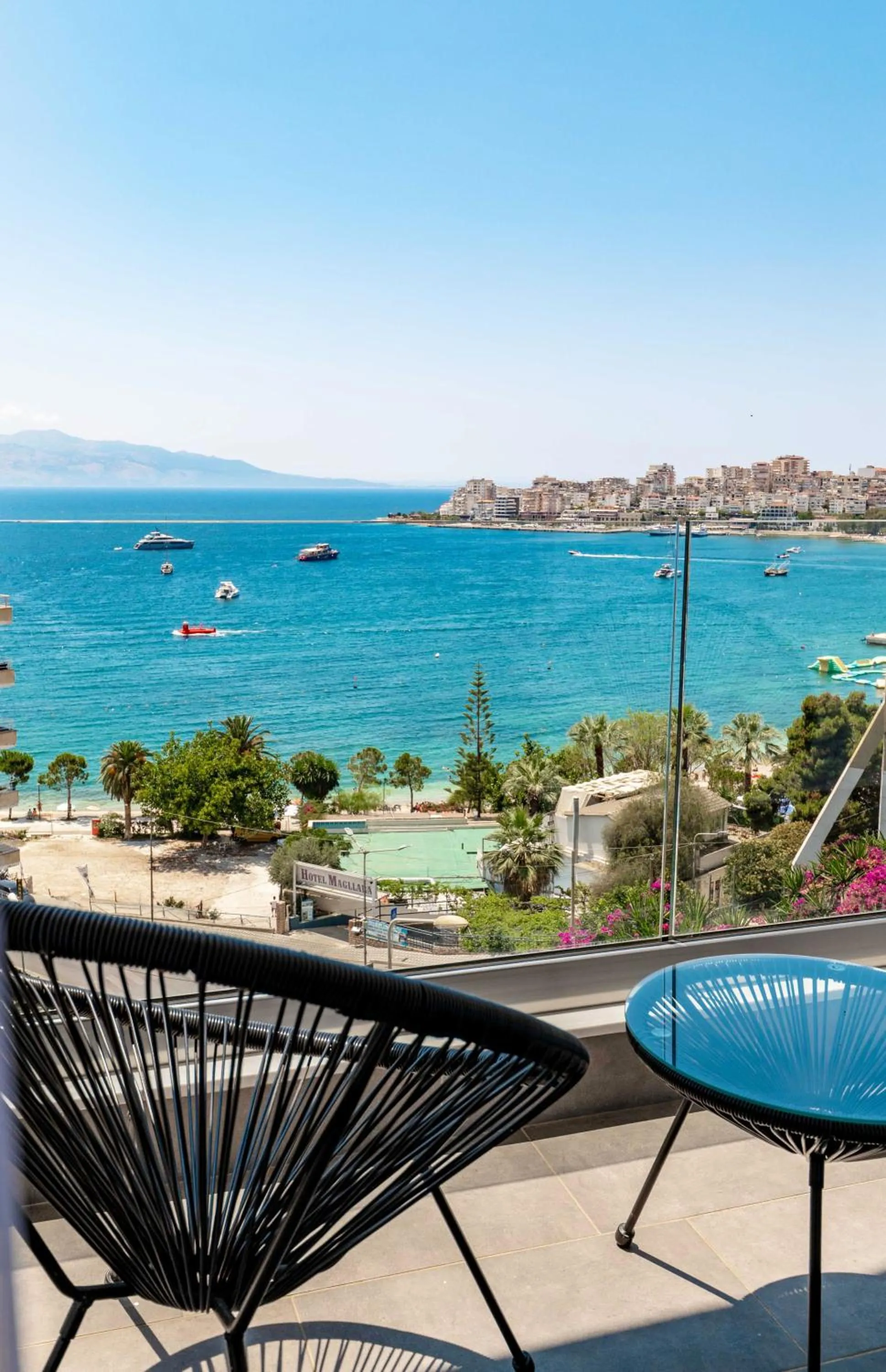 Seating area in Kanes Bohemian Boutique Hotel