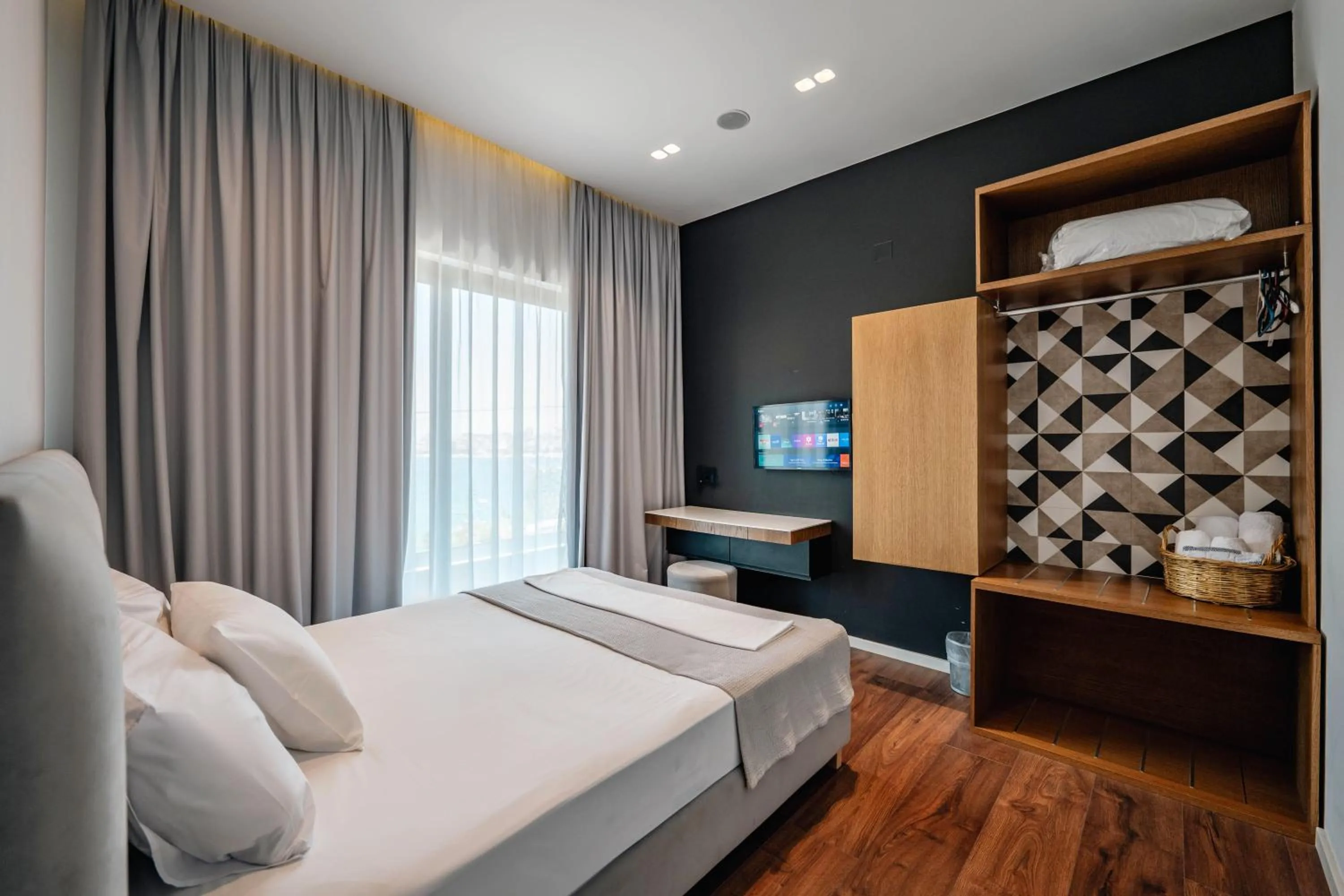 Bed in Kanes Bohemian Boutique Hotel