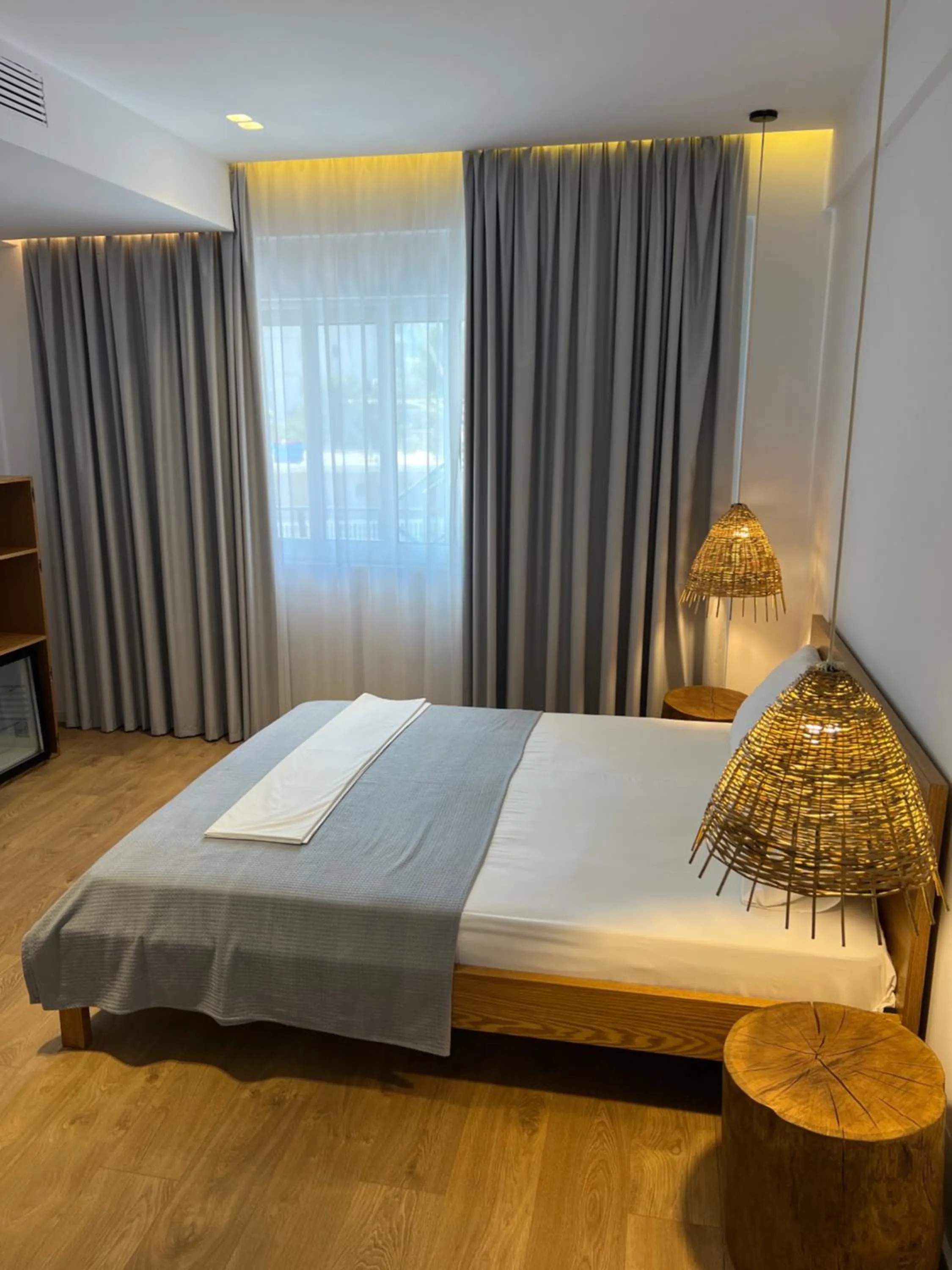 Bed in Kanes Bohemian Boutique Hotel