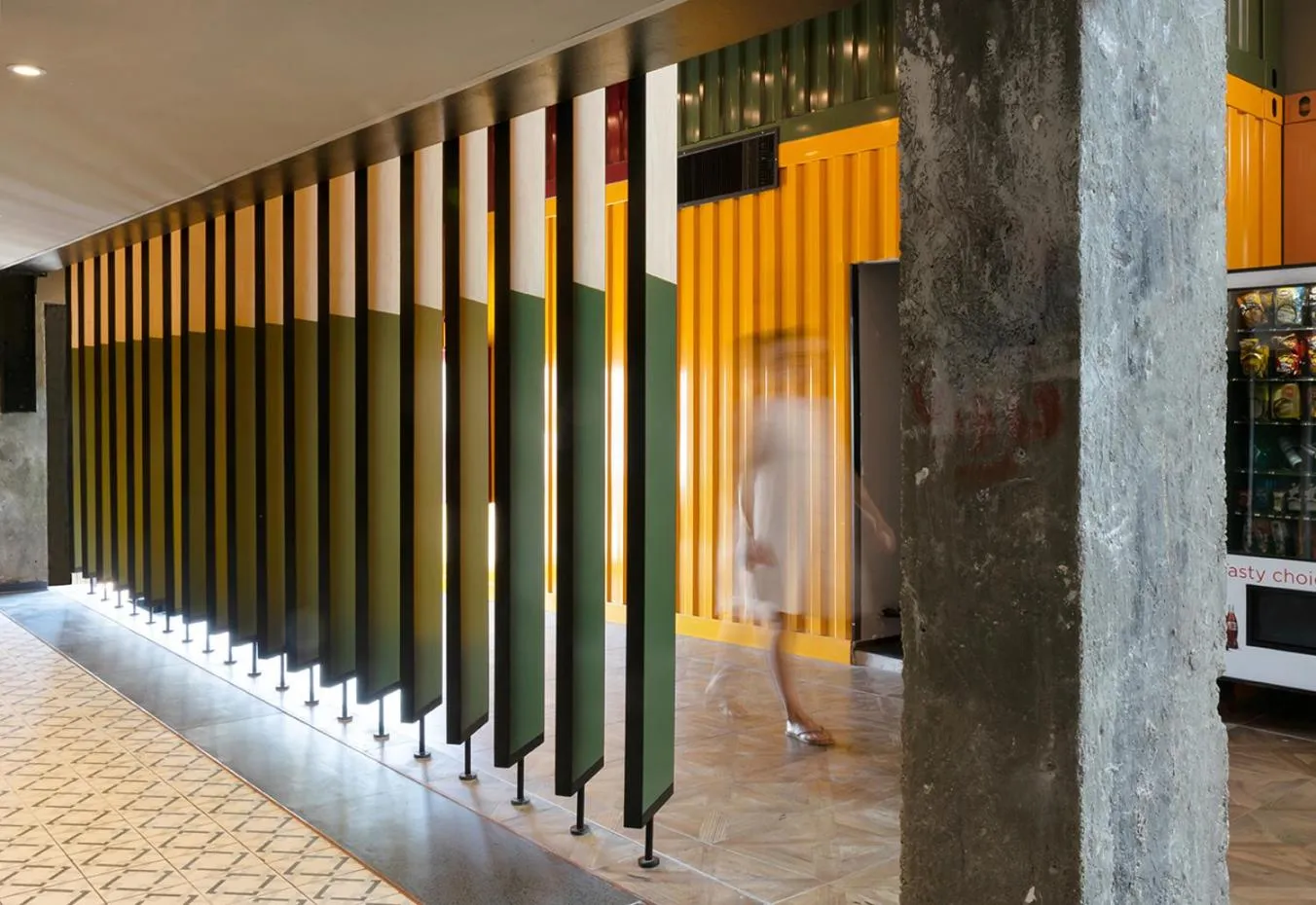 Facade/entrance in The Spot Hostel