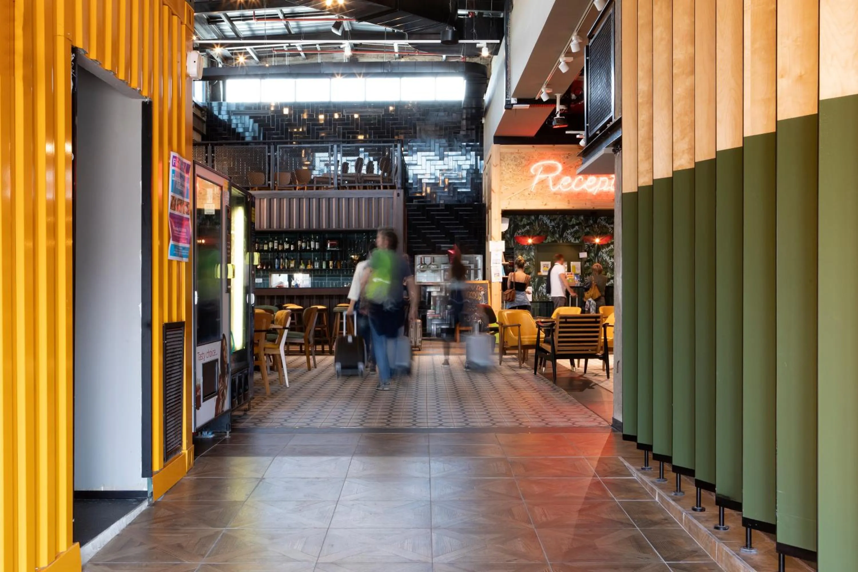 Facade/entrance in The Spot Hostel