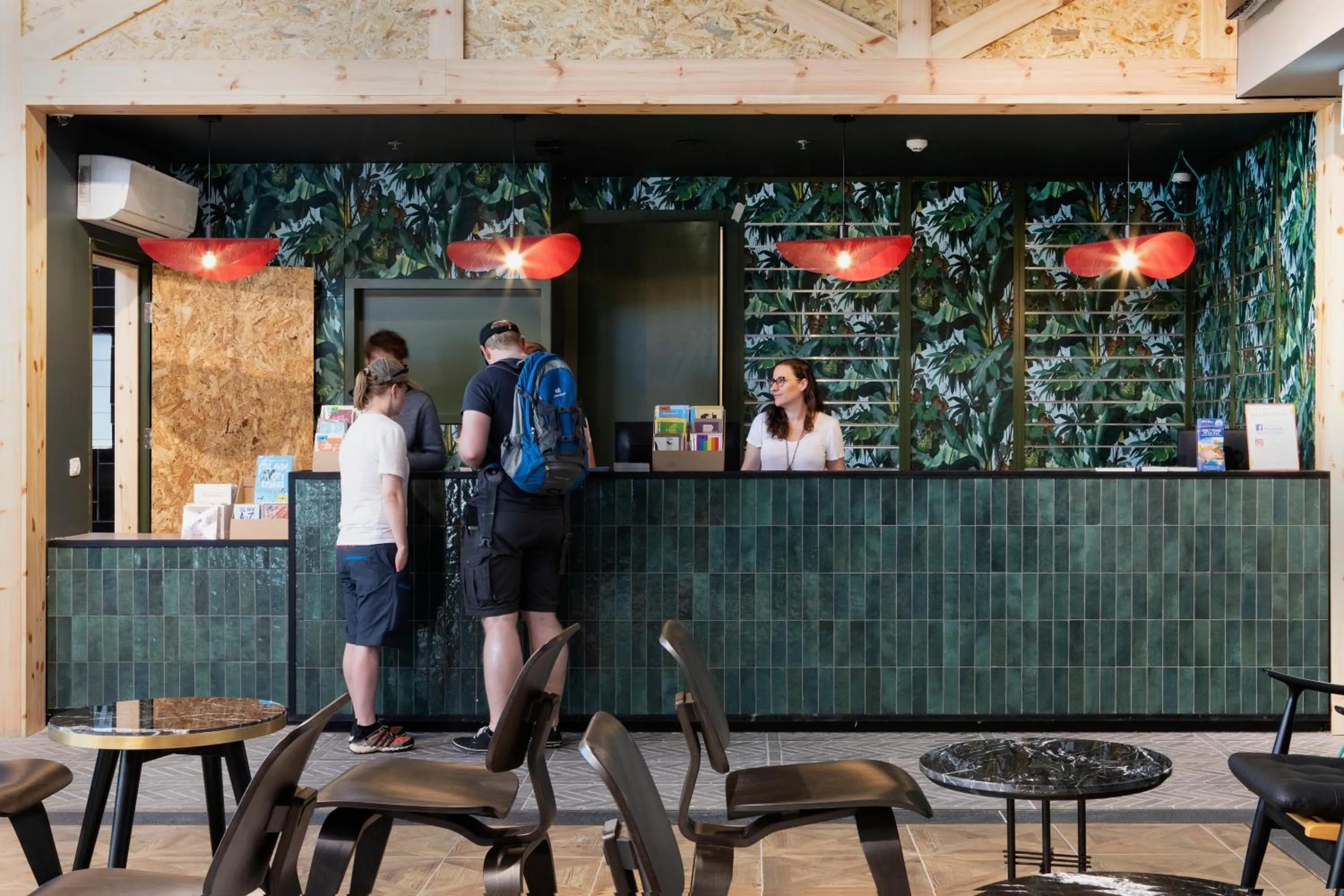 Staff in The Spot Hostel