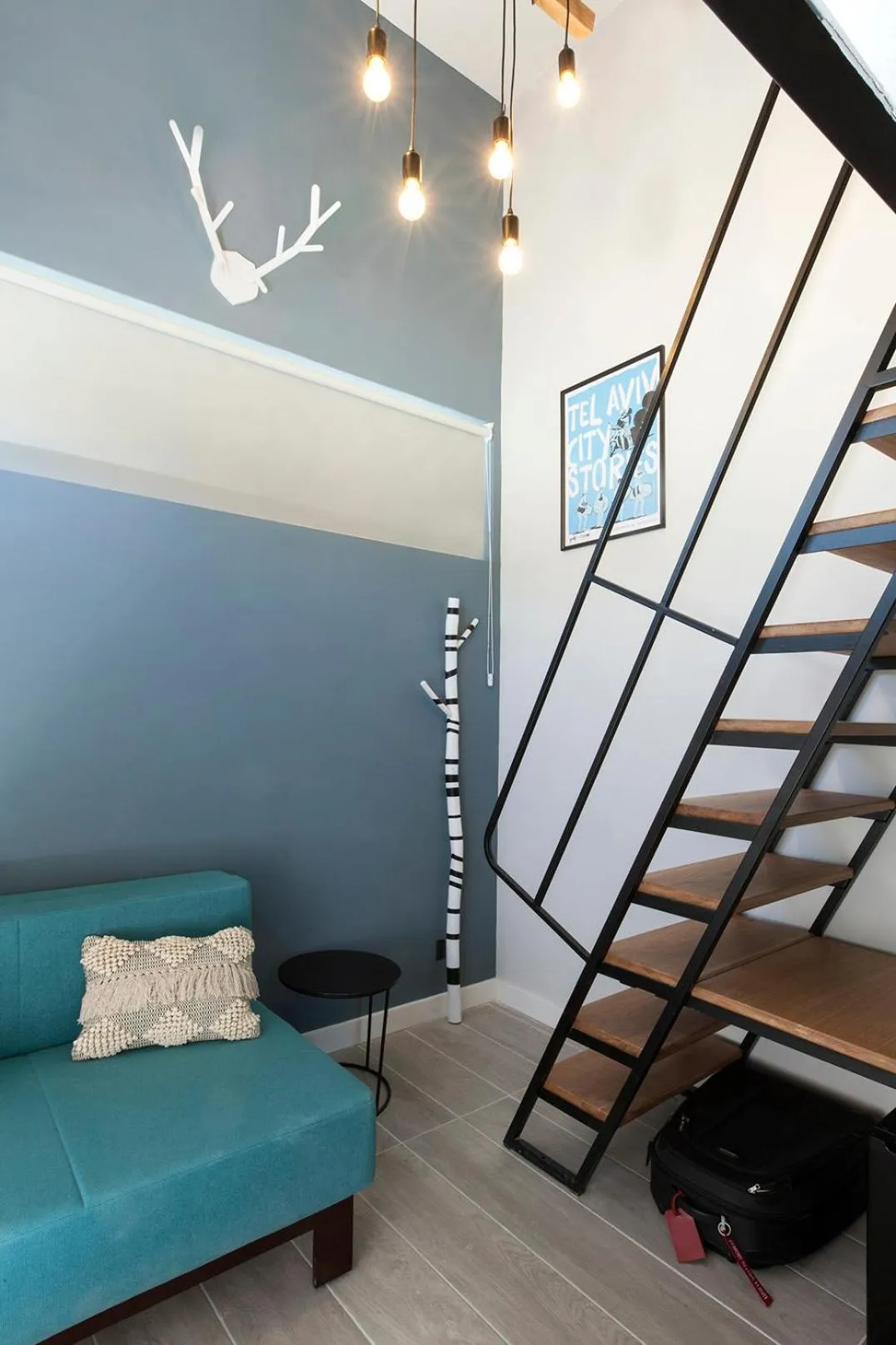 Seating area in The Spot Hostel