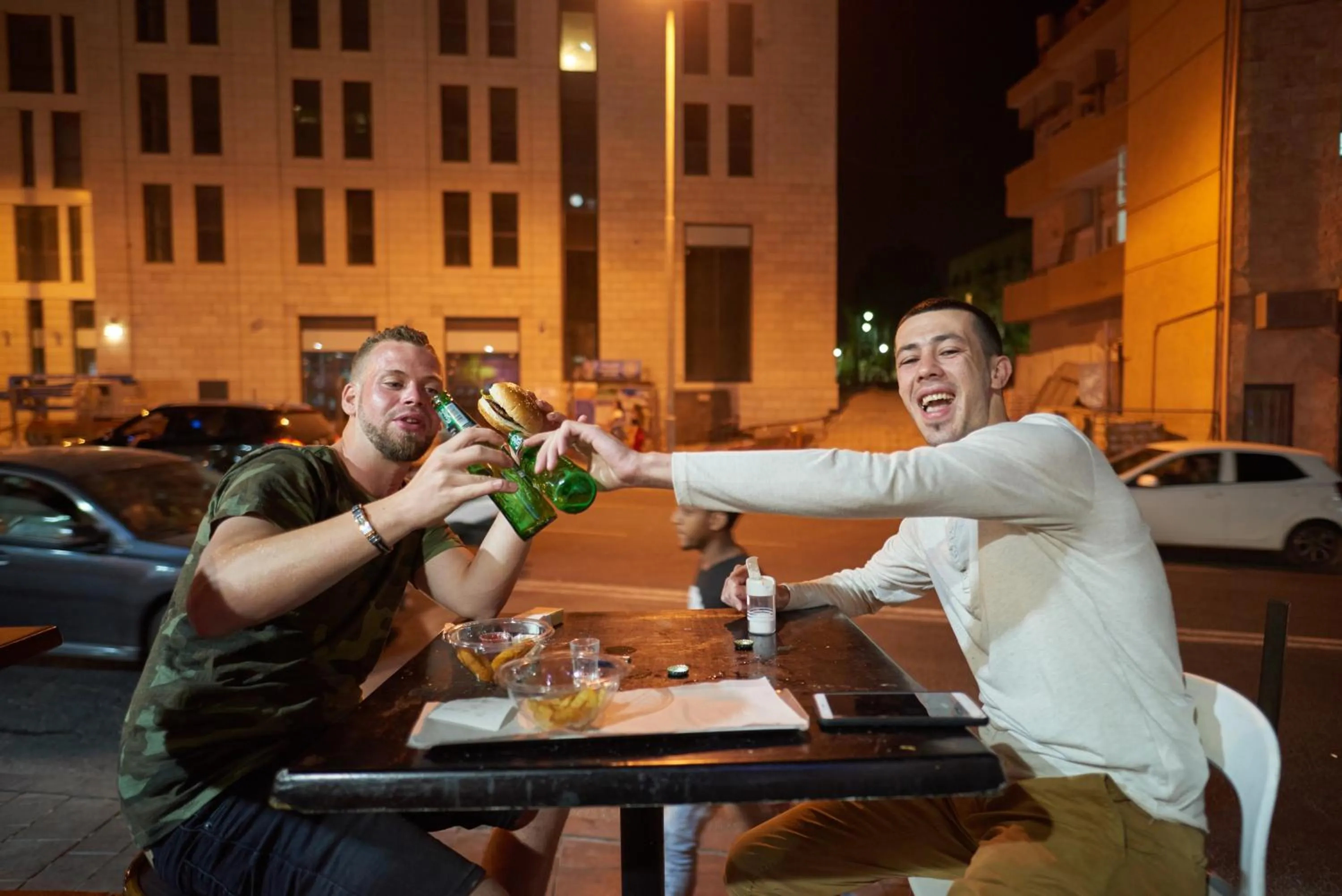 Evening entertainment in The Spot Hostel