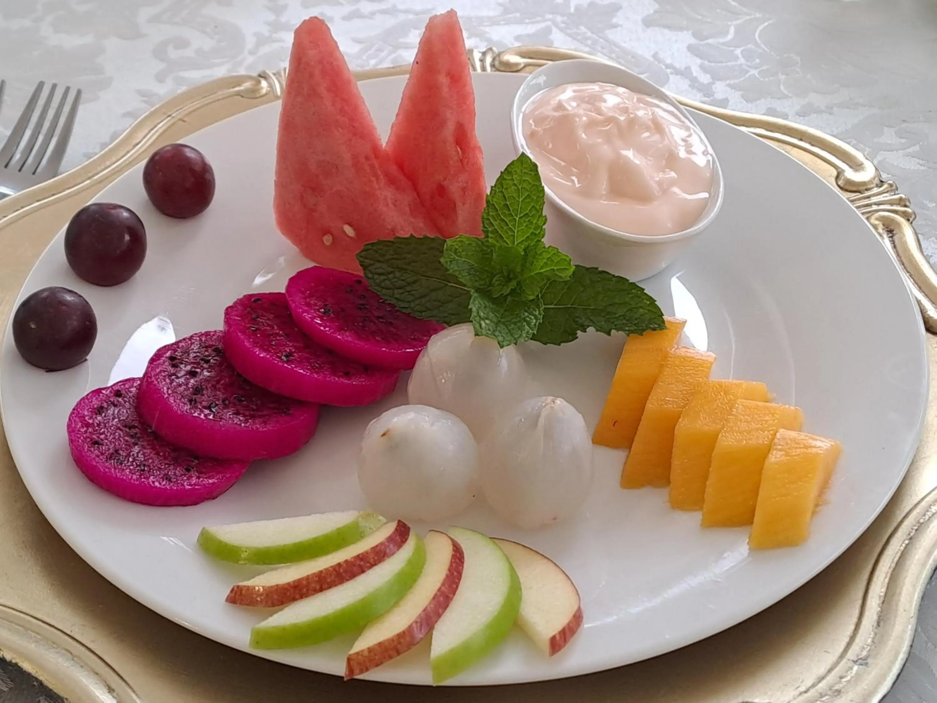 Breakfast in La Barune Guest House