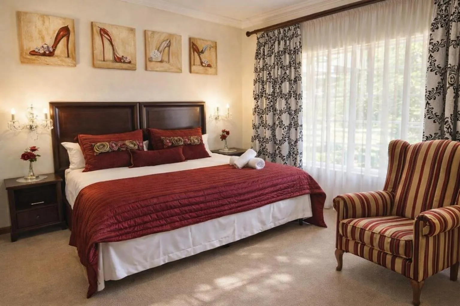 Deluxe Double Room in La Barune Guest House