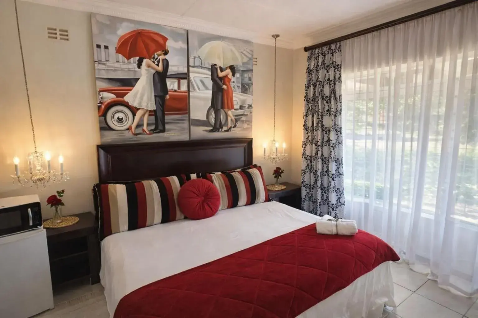 Double Room with Garden View in La Barune Guest House Double Room with Garden View in La Barune Guest House