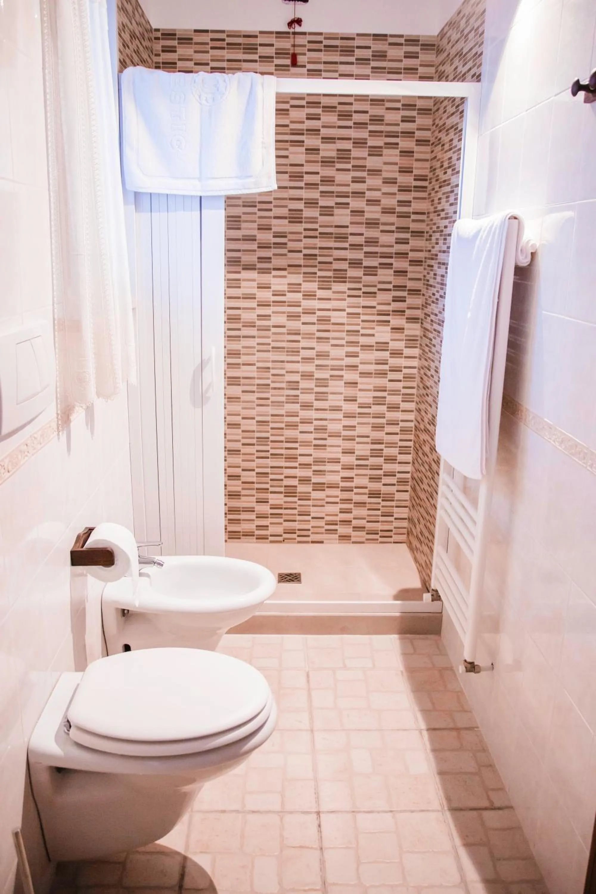 Bathroom in Supramurgia Agribistrot