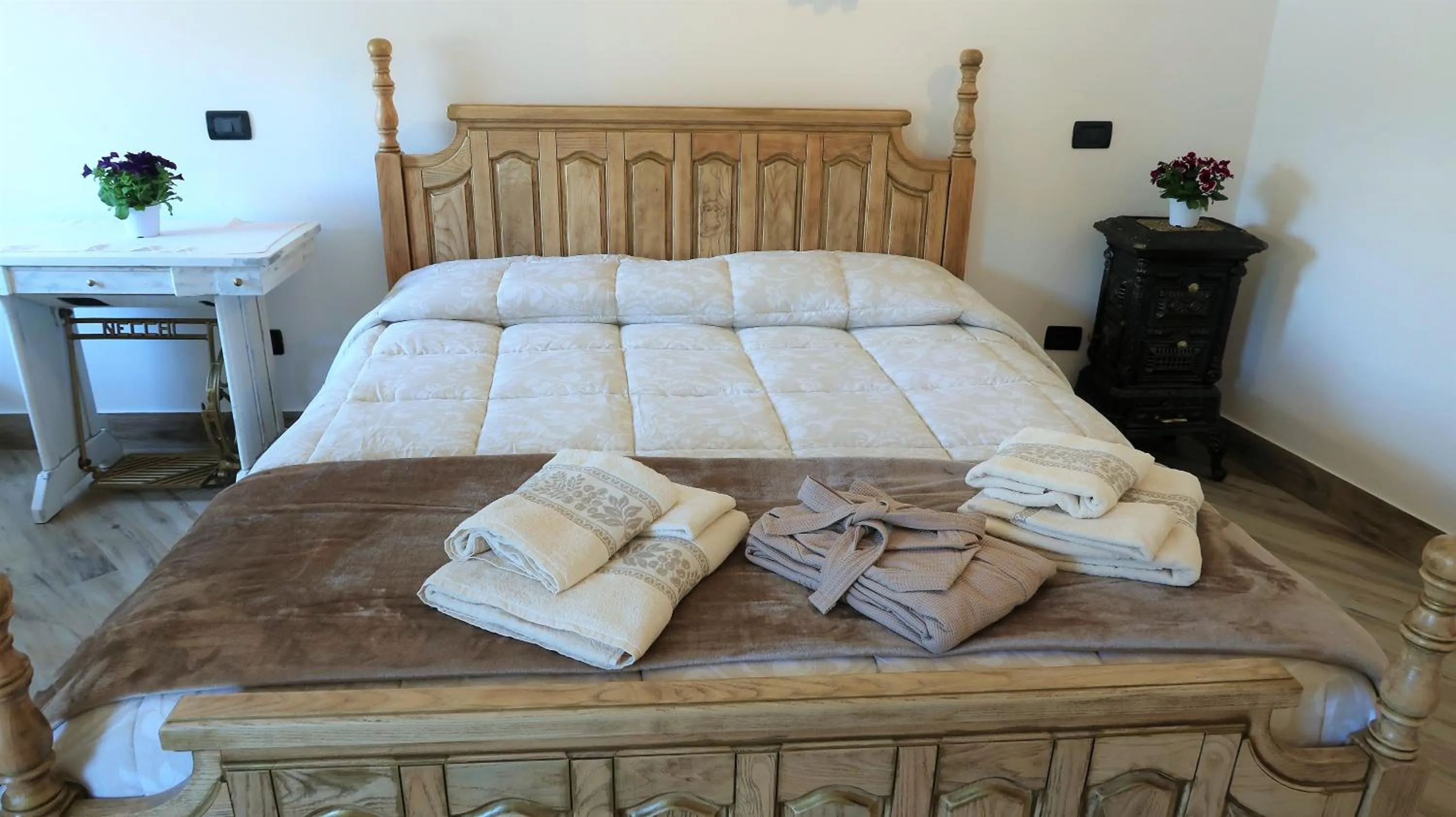 Bed in B&B Dalù