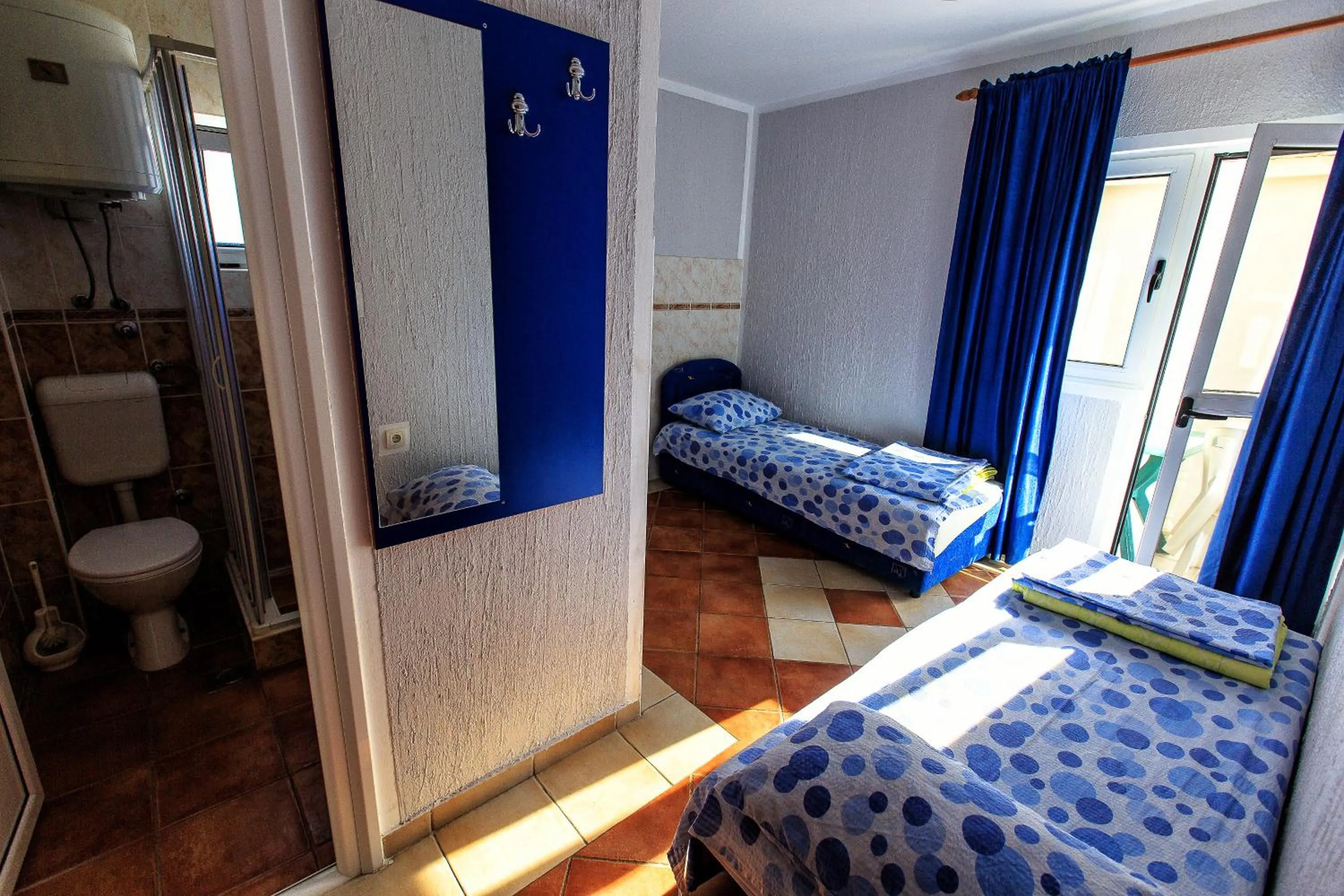 Bed in Villa Glavanovic