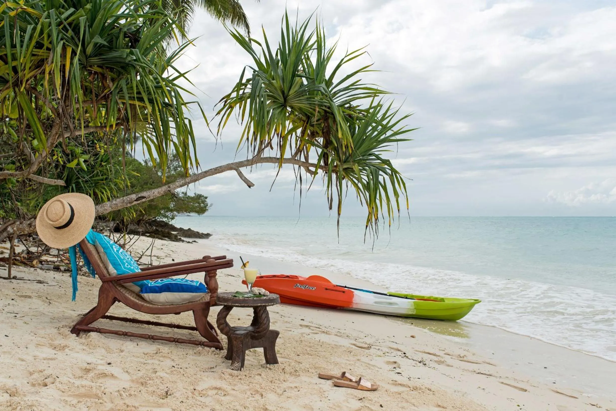 Beach in Tikitam Palms Boutique Hotel