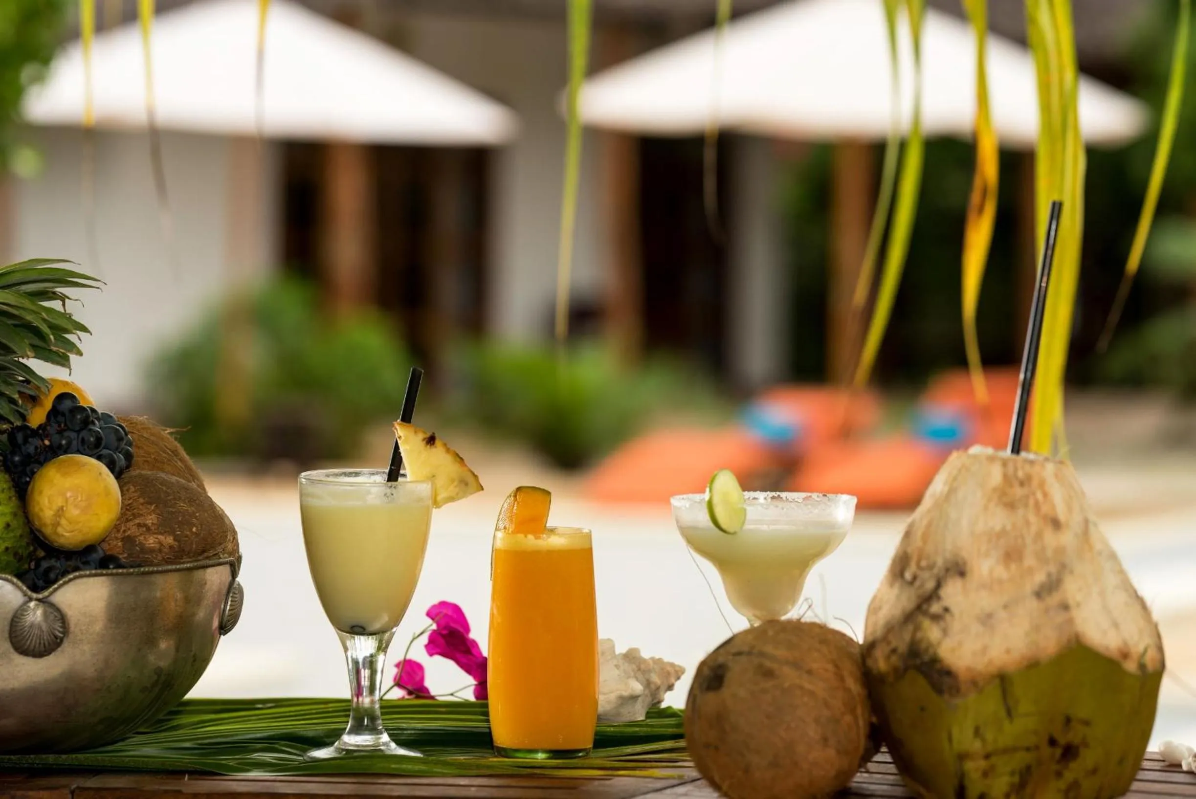 Non alcoholic drinks in Tikitam Palms Boutique Hotel