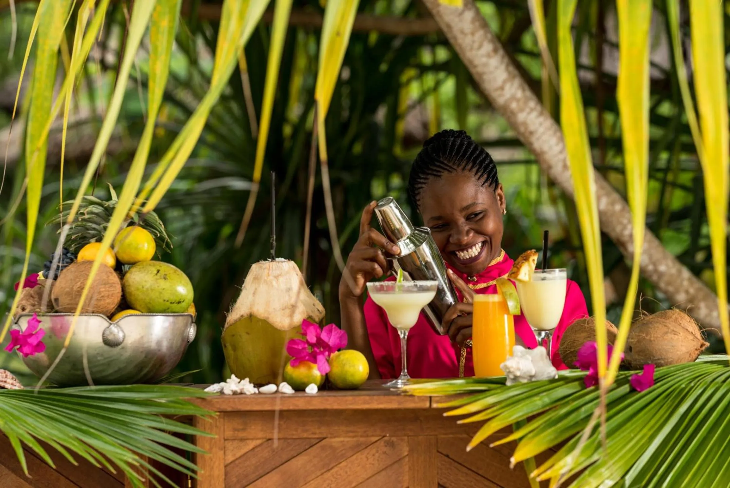 Non alcoholic drinks in Tikitam Palms Boutique Hotel