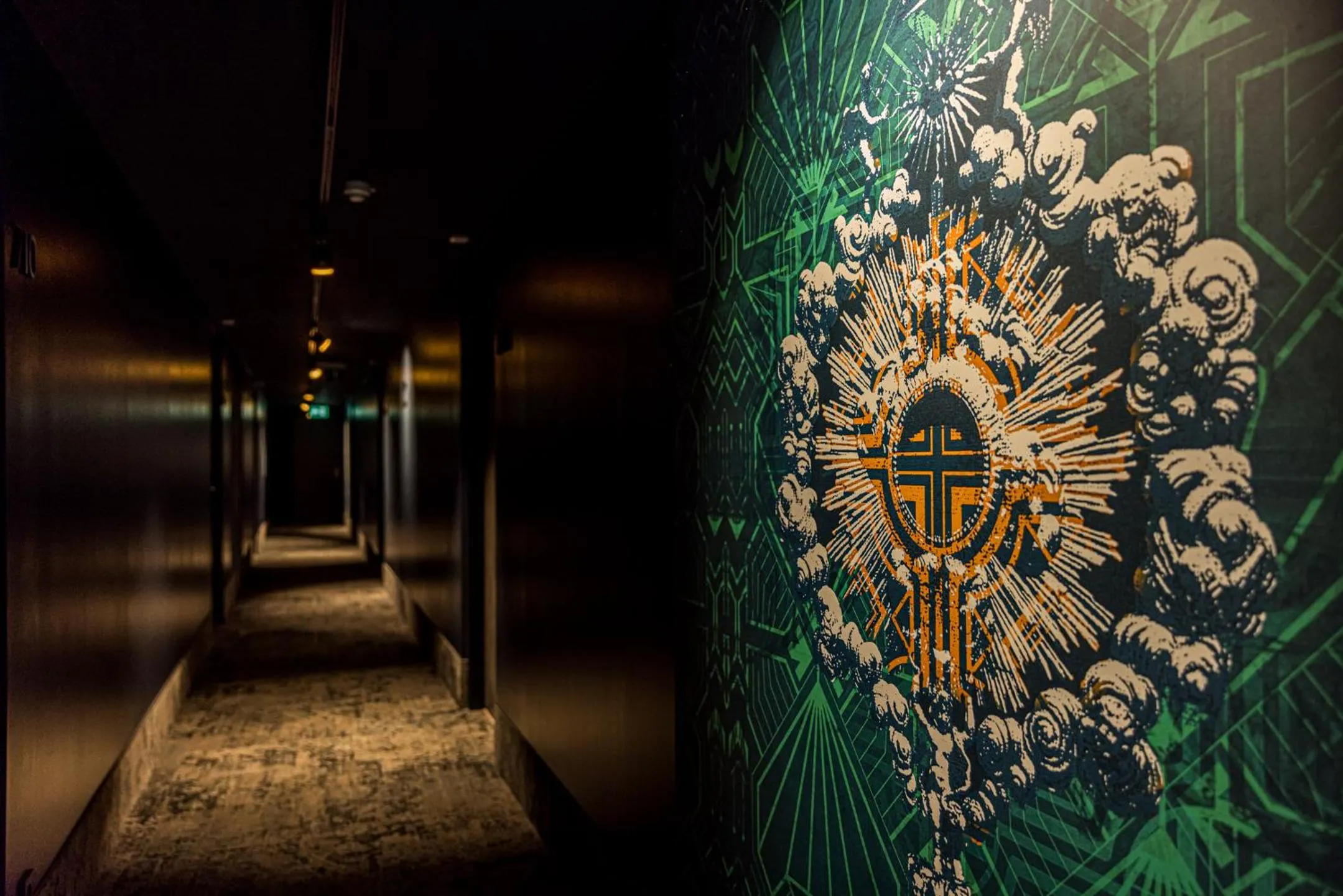 Lobby or reception in MERICI Hotel Sittard