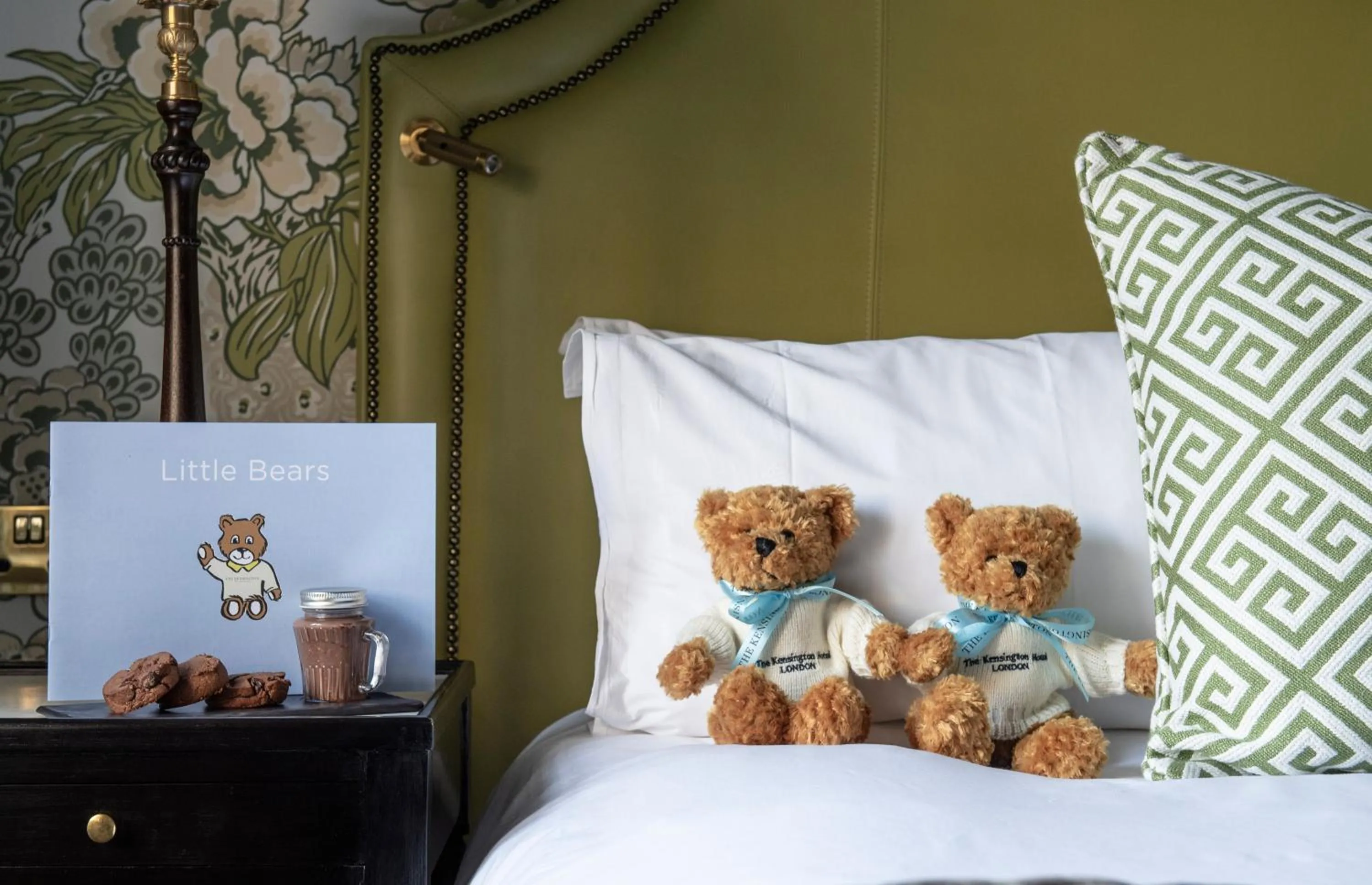 Decorative detail, Bed in The Kensington Hotel