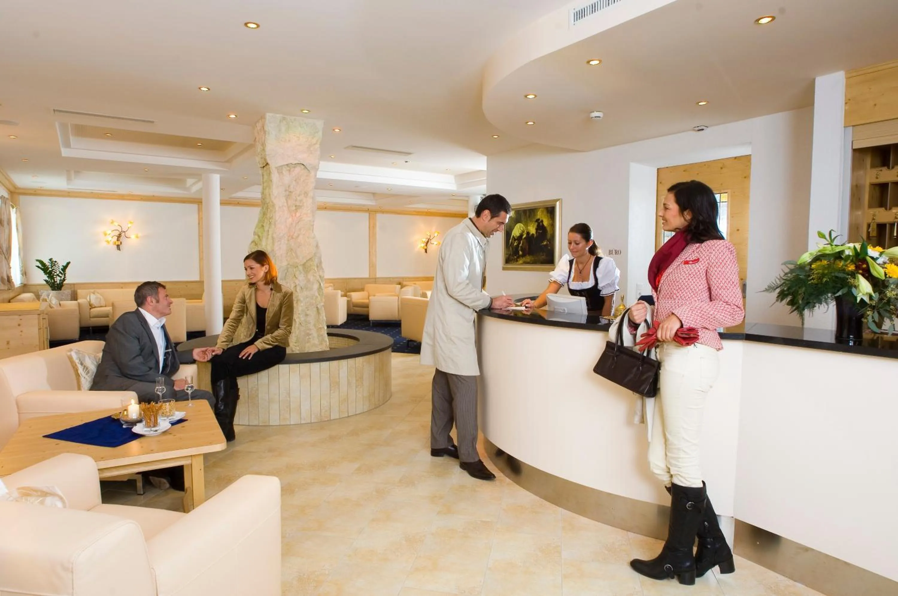 Lobby or reception in Hotel Antony