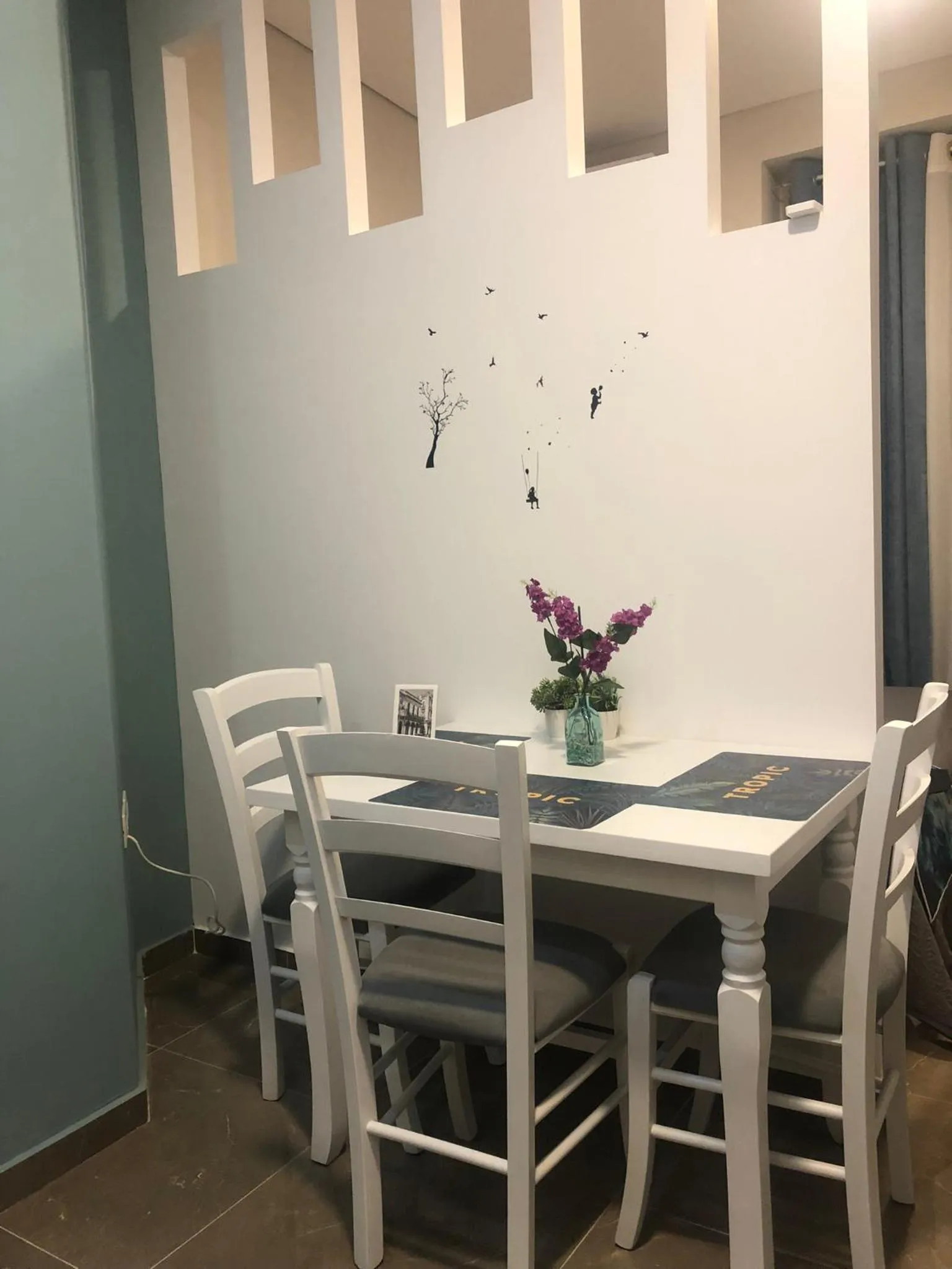 Dining area in Rezidenca SHOPI Apartments