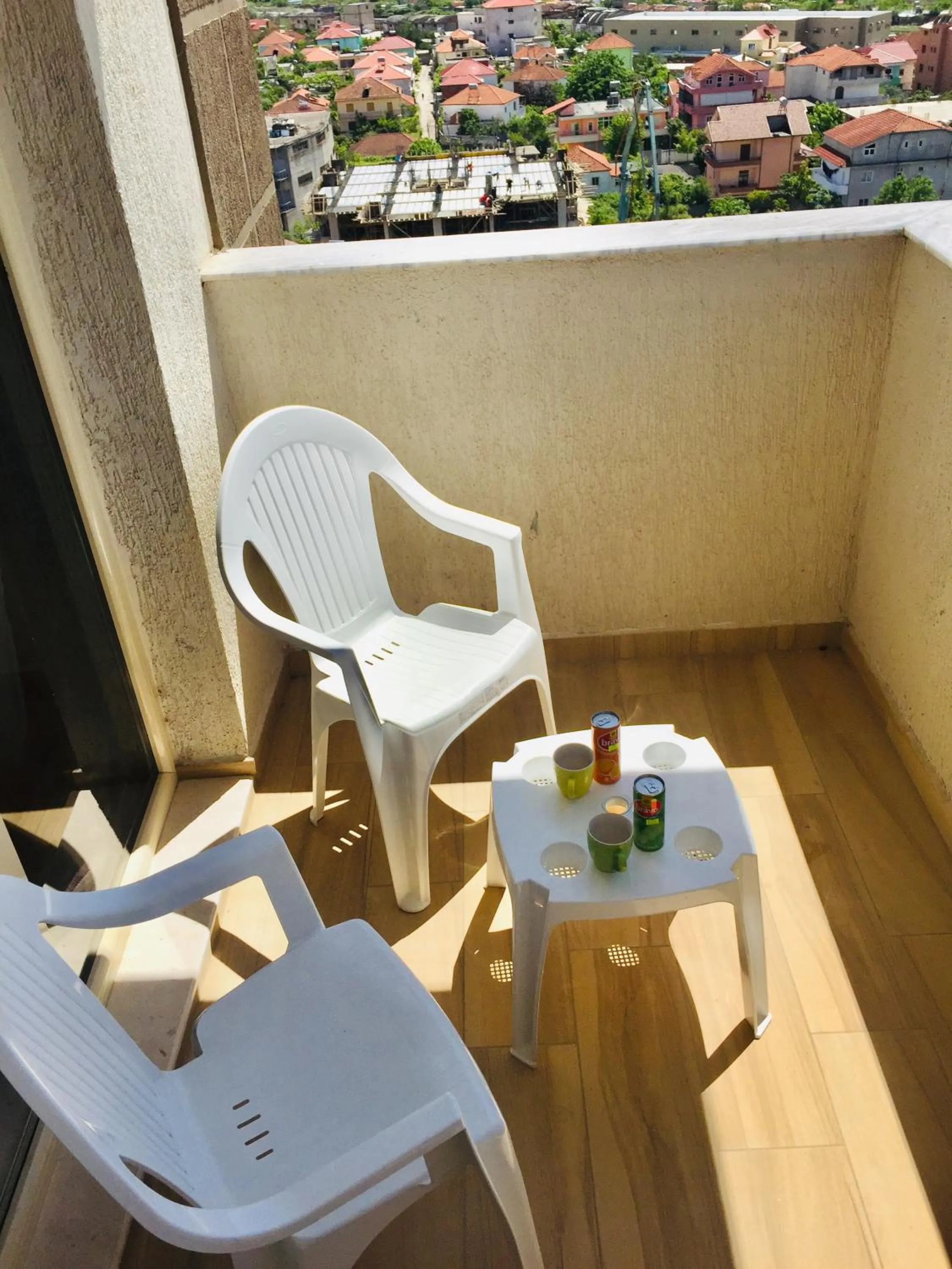 Balcony/Terrace in Rezidenca SHOPI Apartments