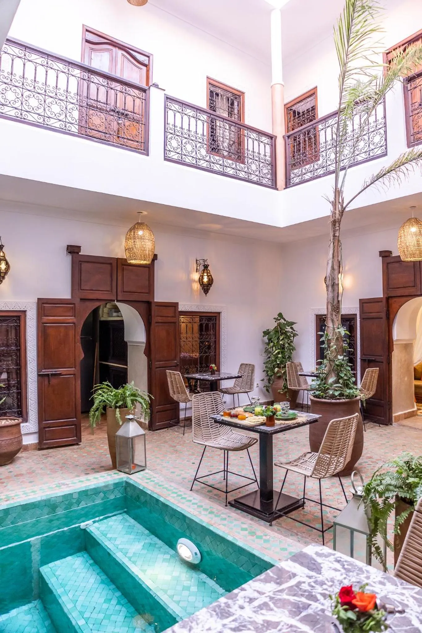 Patio in Riad Dar Elma And Spa
